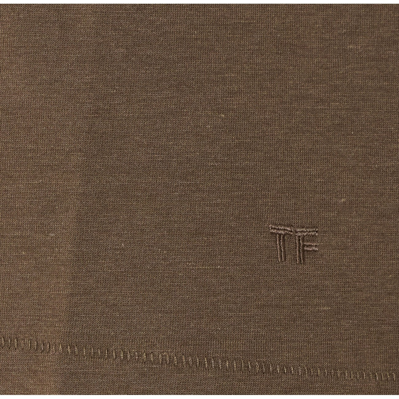 Tom Ford Men Lyocell And Cotton T-Shirt TOM FORD