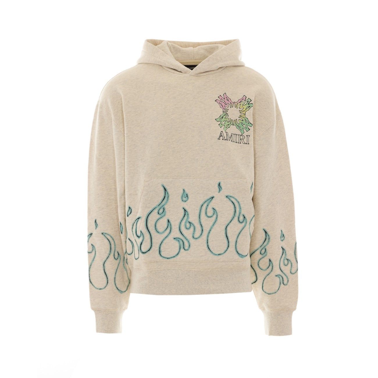 Amiri Men Ma Quad Flames Hoodie
