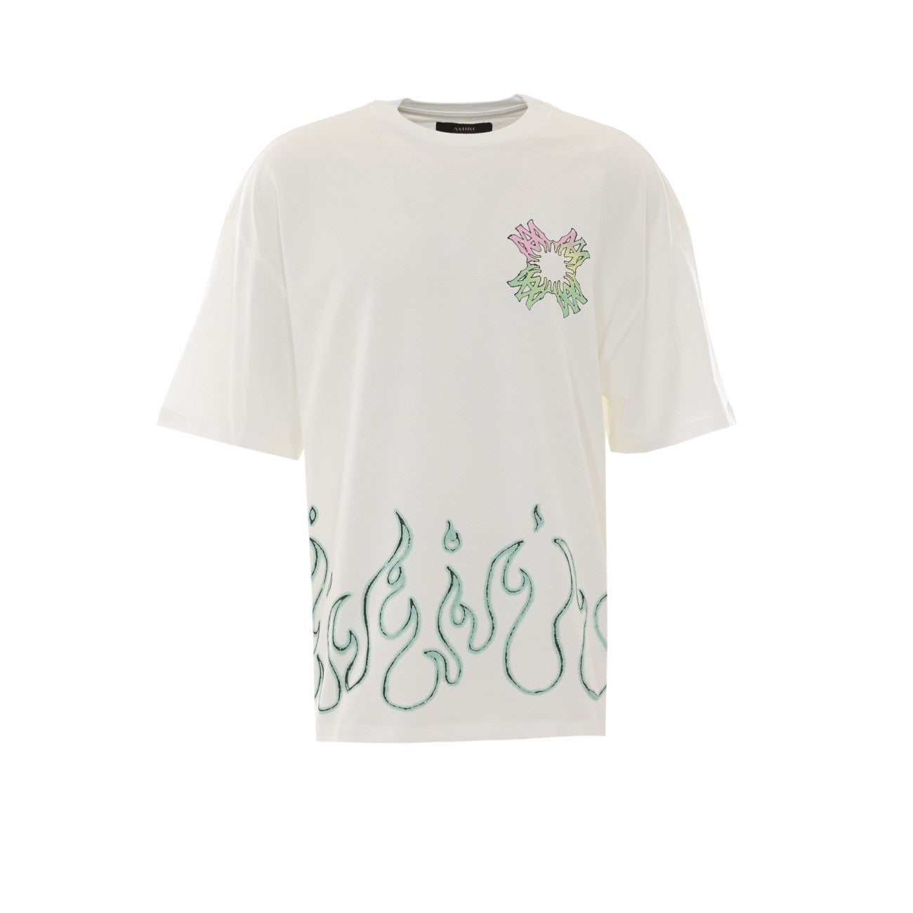 Amiri Men Ma Quad Flames T-Shirt
