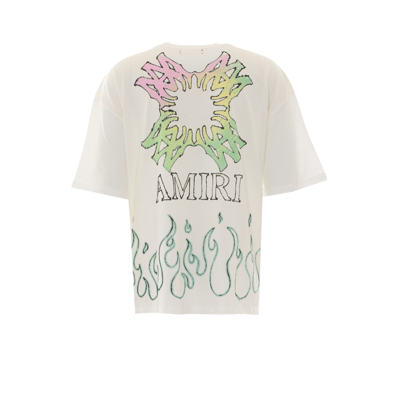 Amiri Men Ma Quad Flames T-Shirt