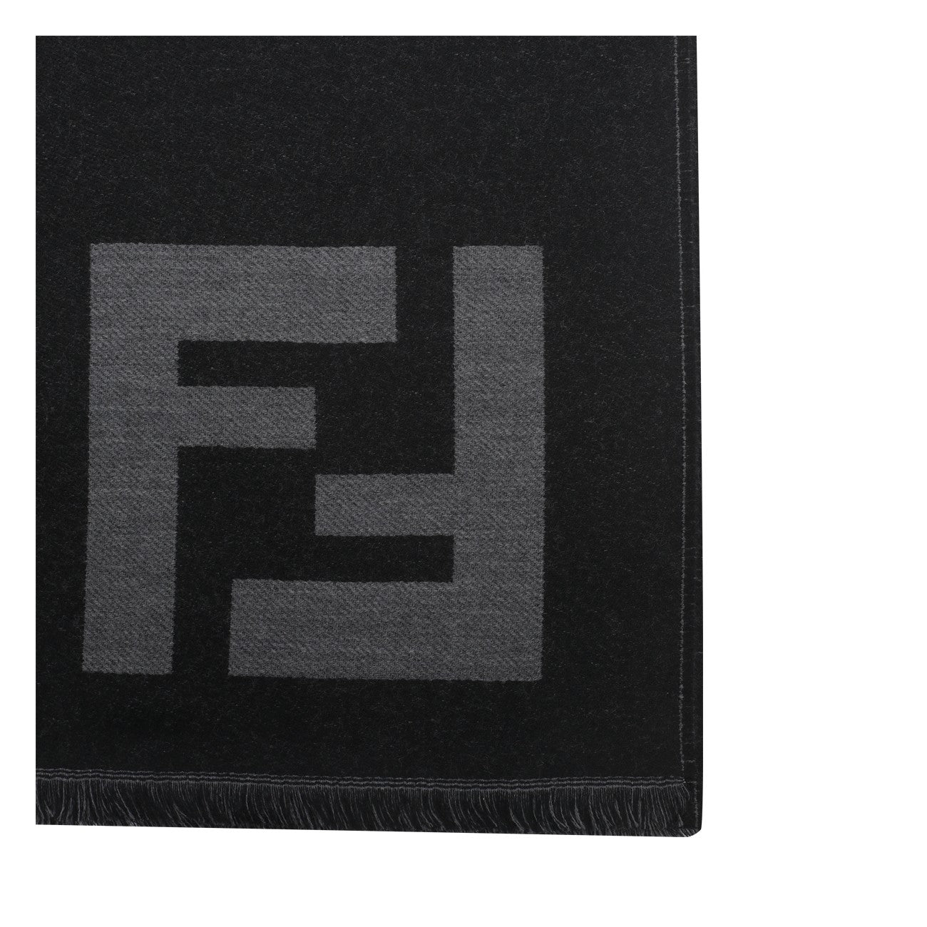 Fendi Men Macro Ff Motif Scarf FENDI