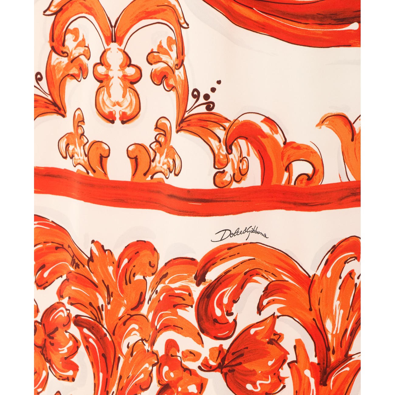 Dolce&Gabbana Women Maiolica Print Dress DOLCE & GABBANA