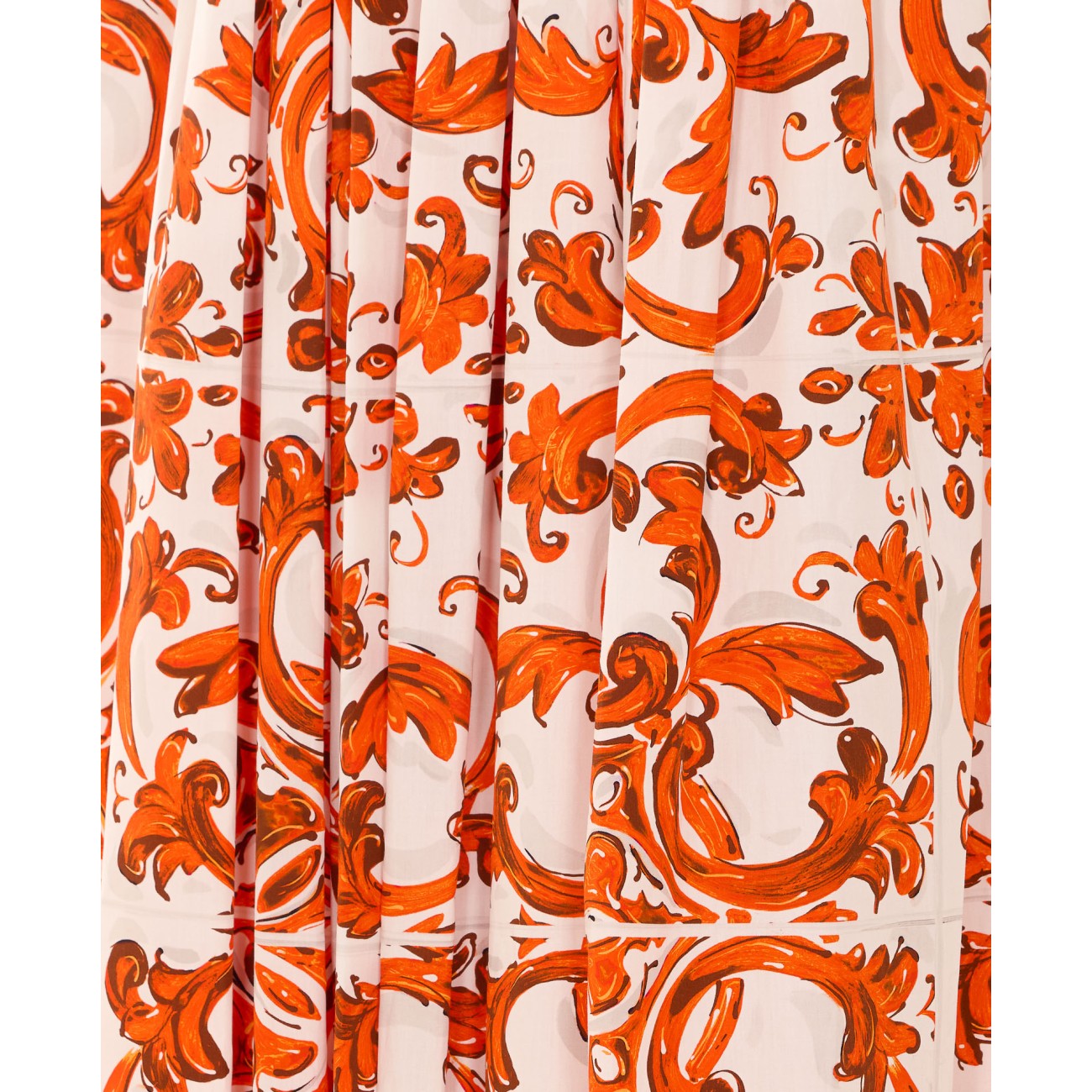 Dolce&Gabbana Women Maiolica Print Dress DOLCE & GABBANA