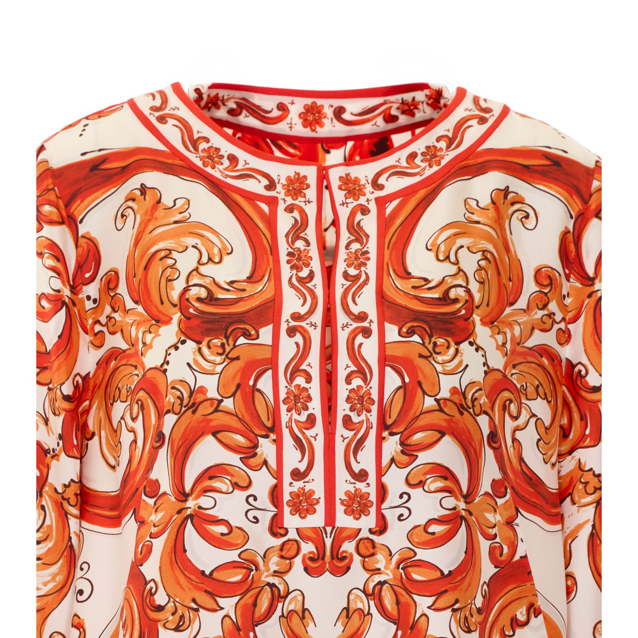 Dolce&Gabbana Women Maiolica Print Kaftano DOLCE & GABBANA