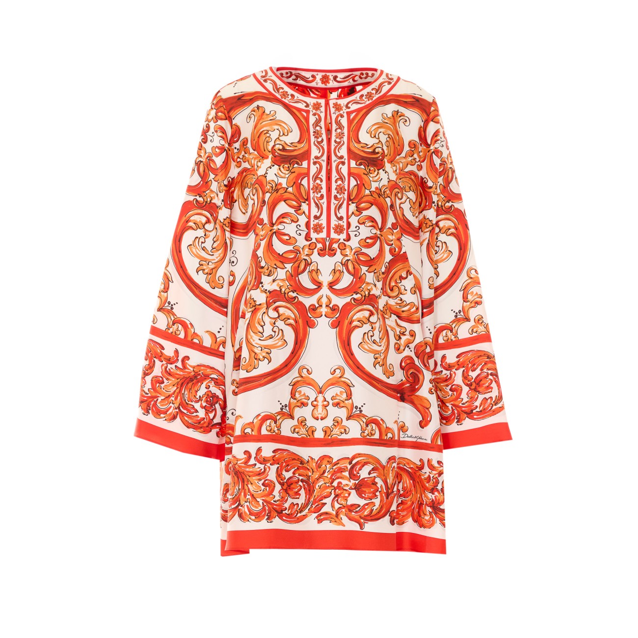 Dolce&Gabbana Women Maiolica Print Kaftano DOLCE & GABBANA