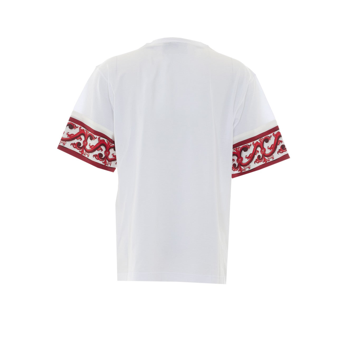 Dolce&Gabbana Men Maiolica Print T-Shirt
