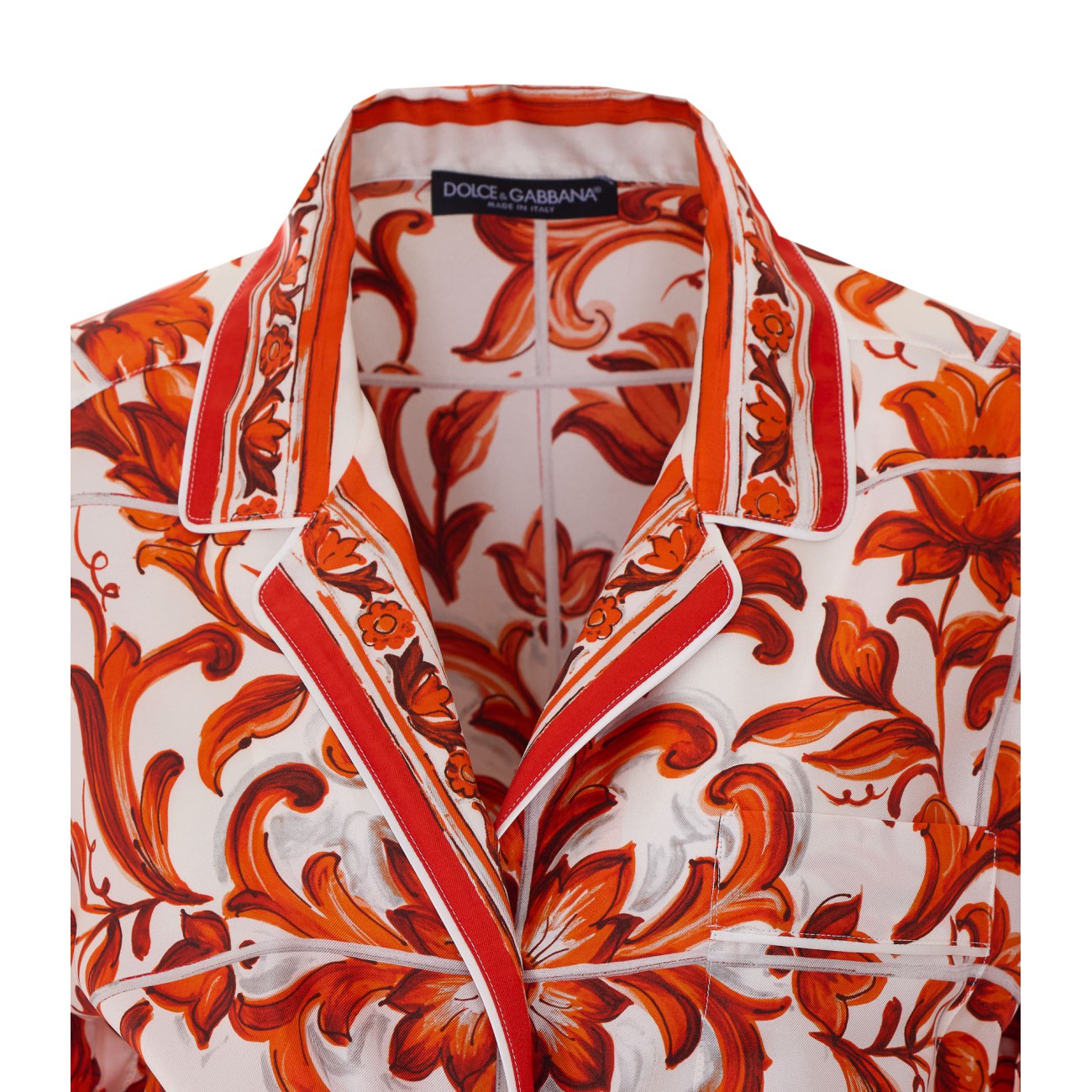 Dolce&Gabbana Women Maiolica Shirt DOLCE & GABBANA