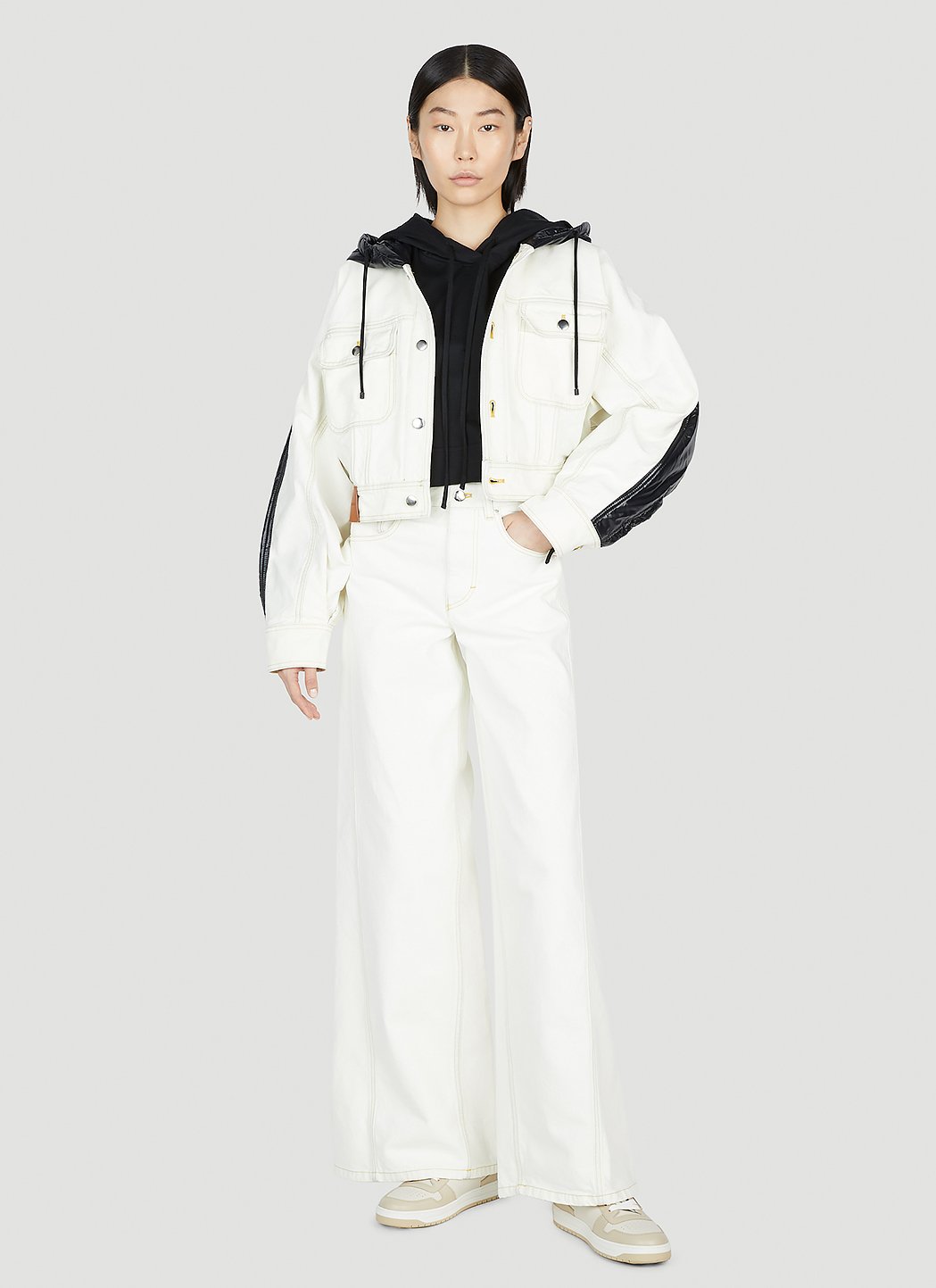 Moncler X Alicia Keys Women Wide Leg Pants MONCLER