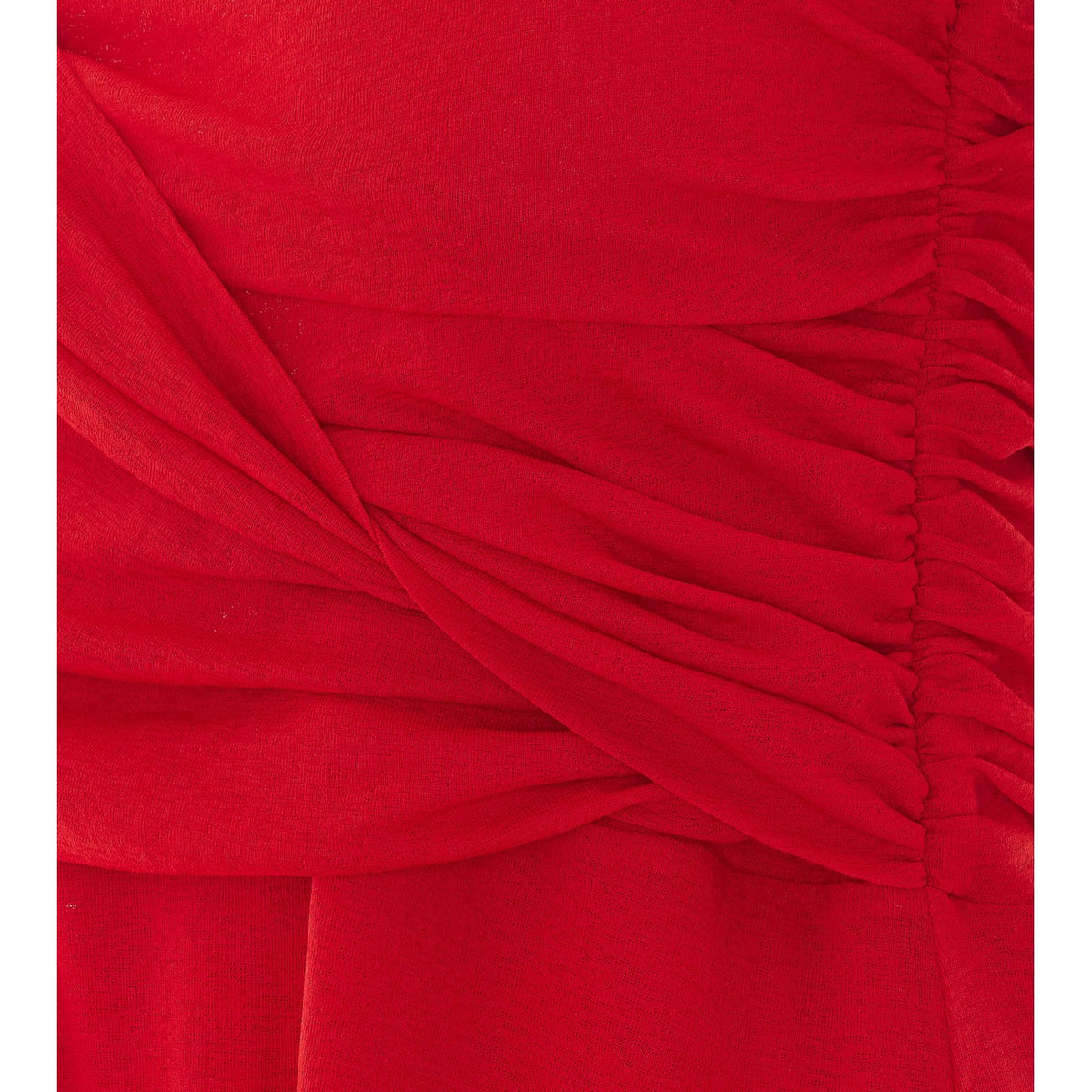 Ganni Women Marl Mesh Draped Skirt GANNI