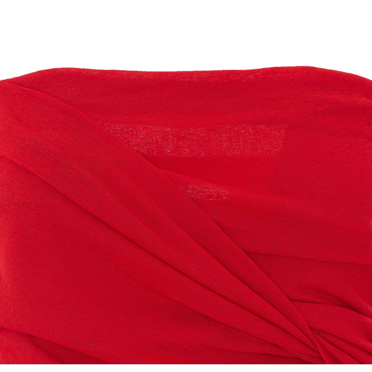 Ganni Women Marl Mesh Draped Skirt GANNI