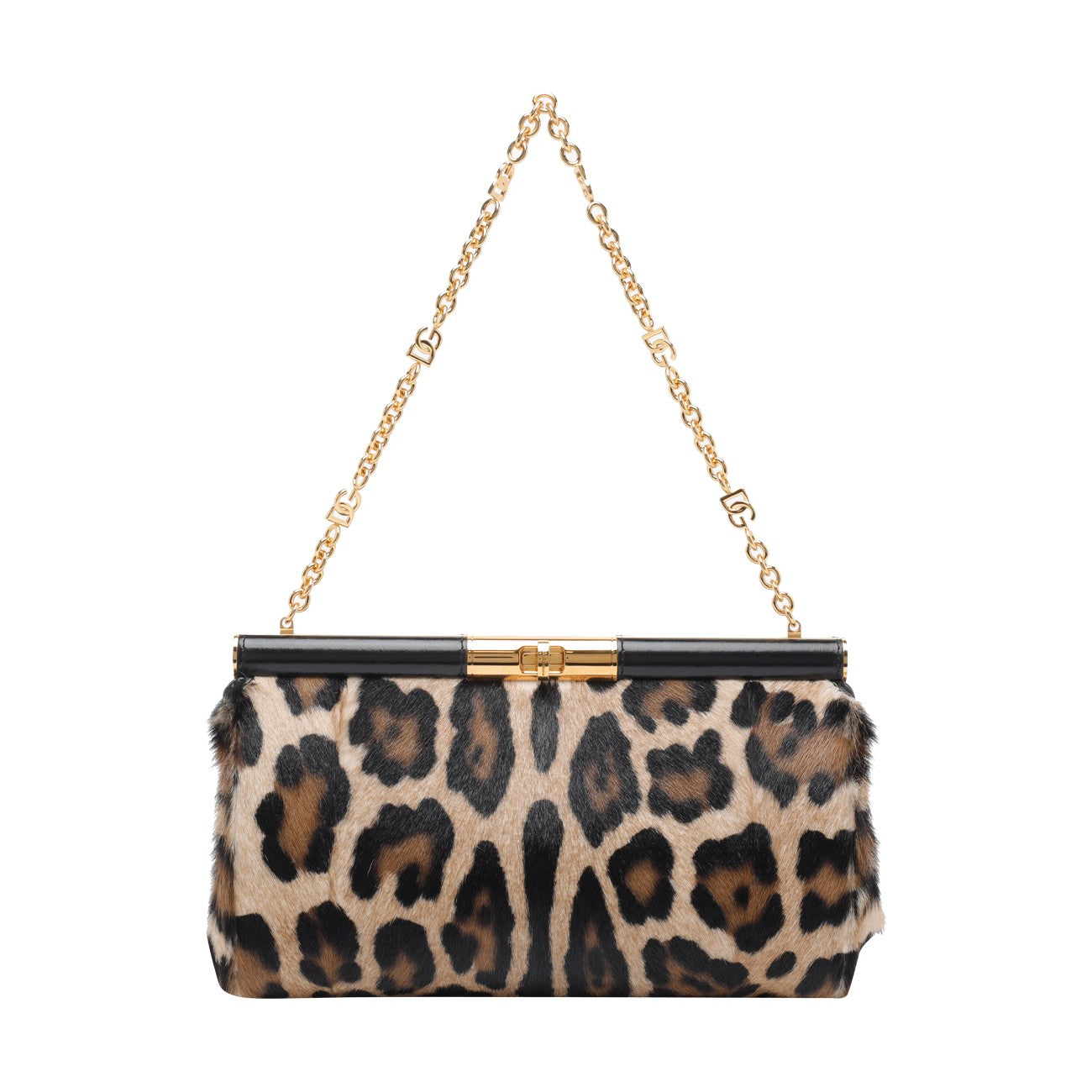 Dolce&Gabbana Women Marlene Shoulder Bag In Capra Kid Leo DOLCE & GABBANA