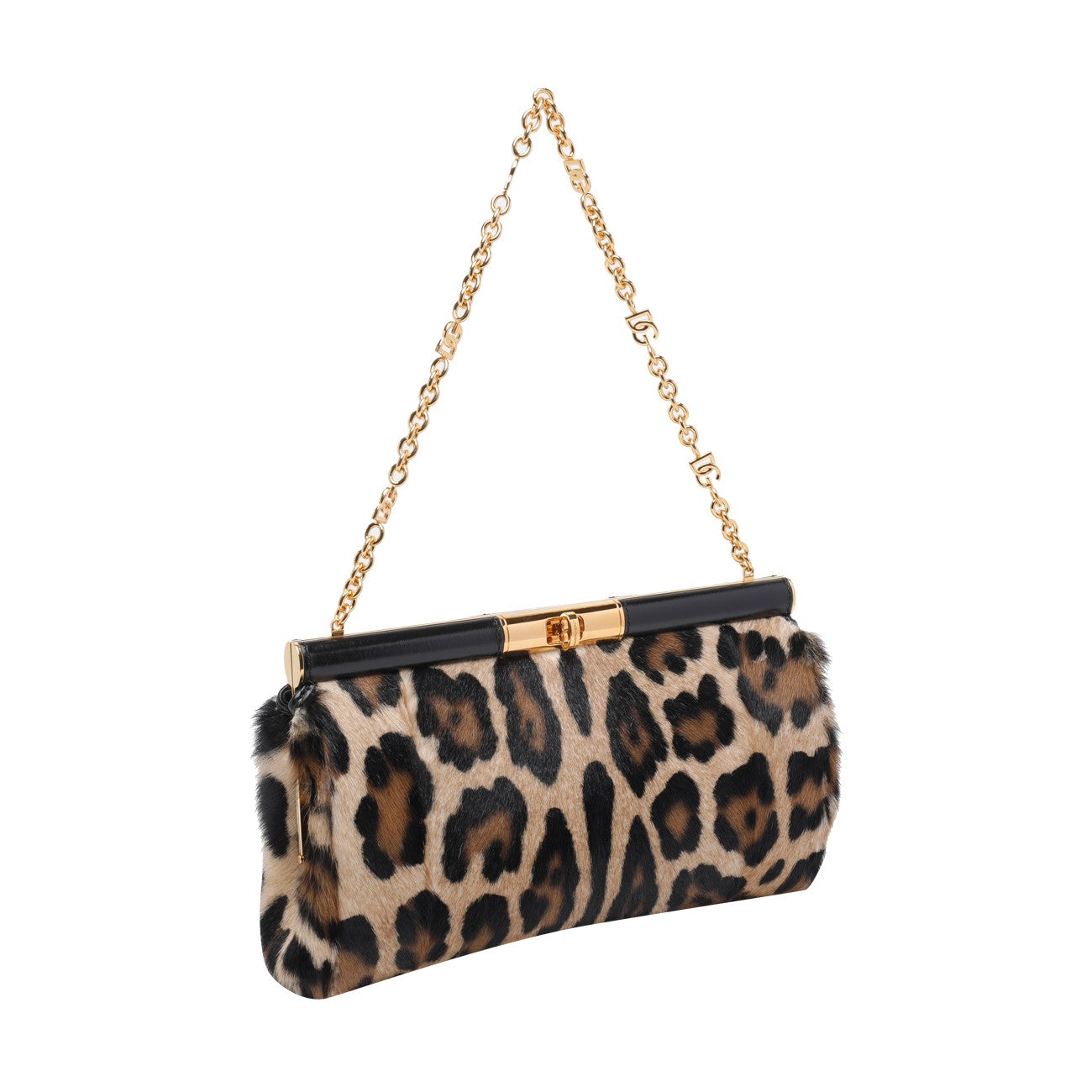 Dolce&Gabbana Women Marlene Shoulder Bag In Capra Kid Leo DOLCE & GABBANA