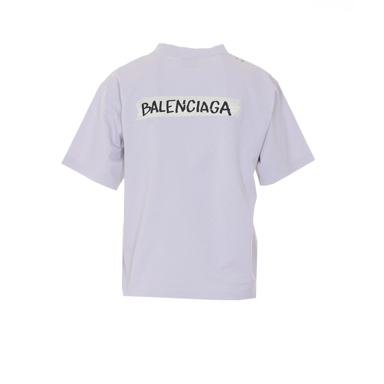 Balenciaga Women Masking Tape Medium Fit T-Shirt