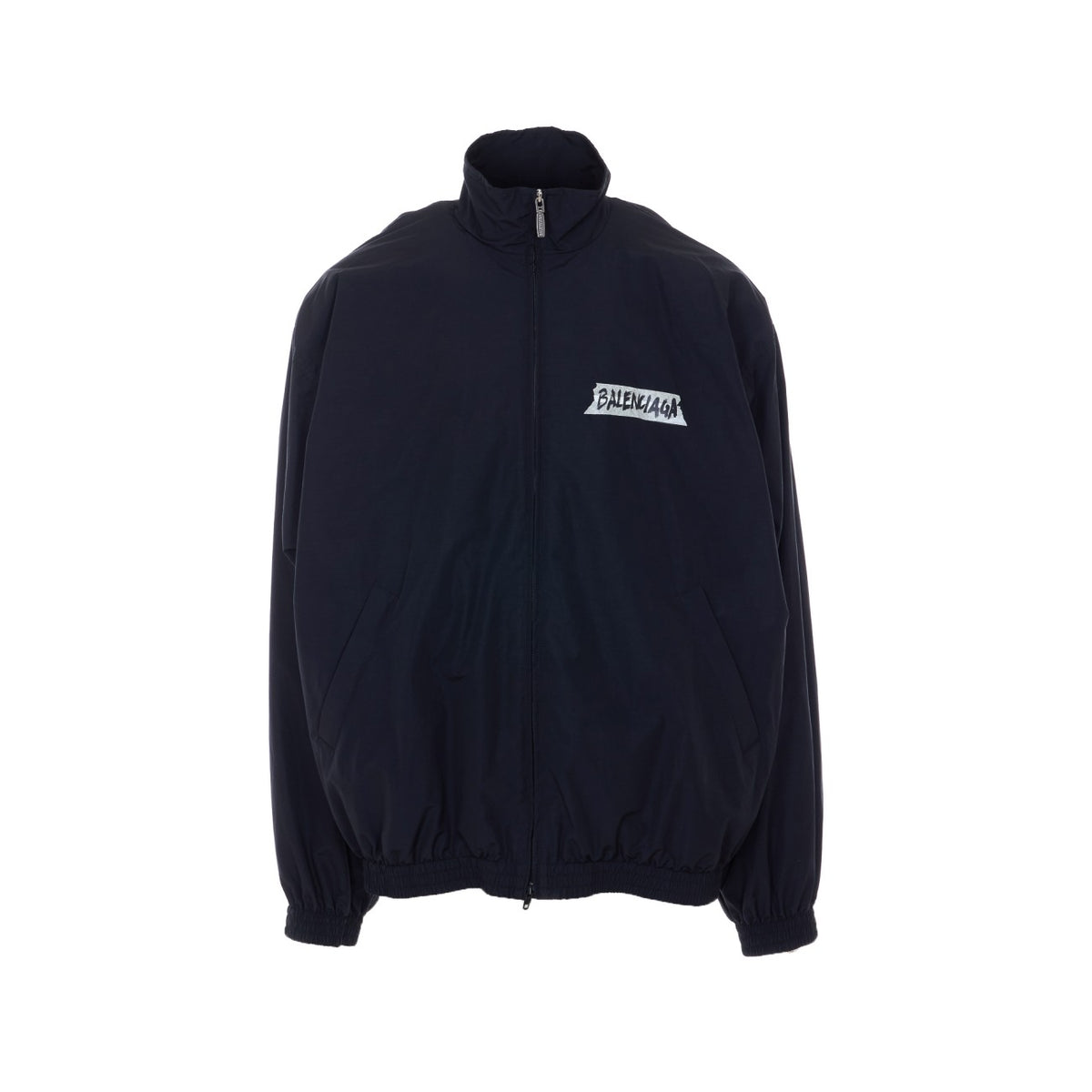 Balenciaga Men Masking Tape Track Jacket BALENCIAGA