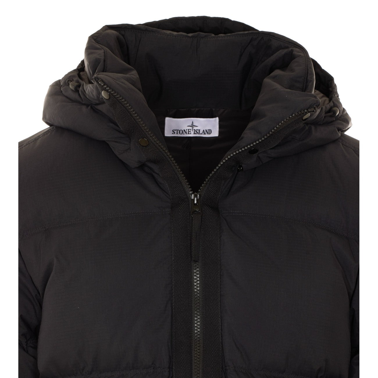 Stone Island Men Matt Ripstop Cordura Advanced Logo Down Jacket STONE ISLAND
