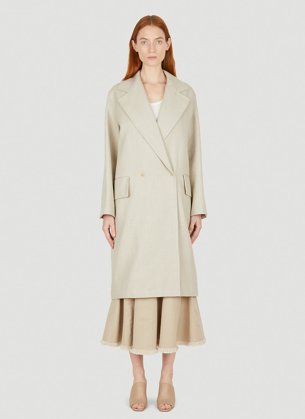 Max Mara Women Mescal Double Breasted Coat MAX MARA
