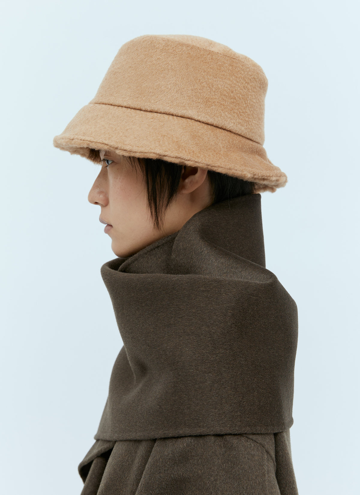 Max Mara Women Fiducia Teddy Lined Bucket Hat MAX MARA
