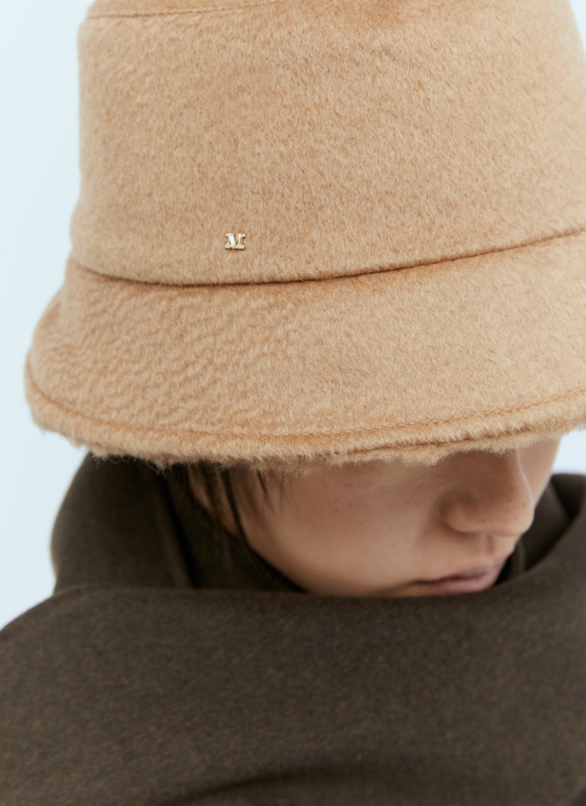 Max Mara Women Fiducia Teddy Lined Bucket Hat MAX MARA