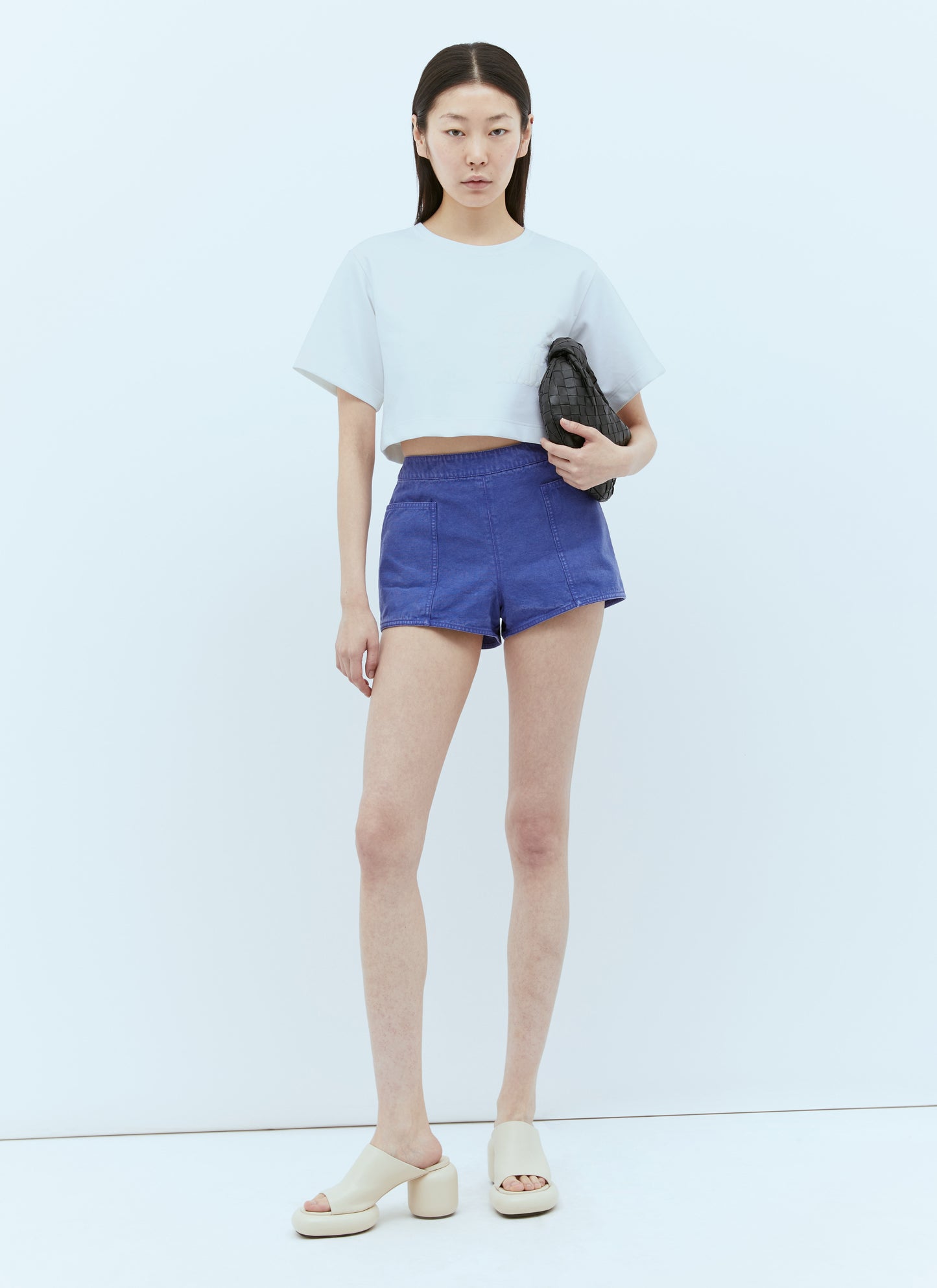 Max Mara Women Low Rise Denim Shorts MAX MARA
