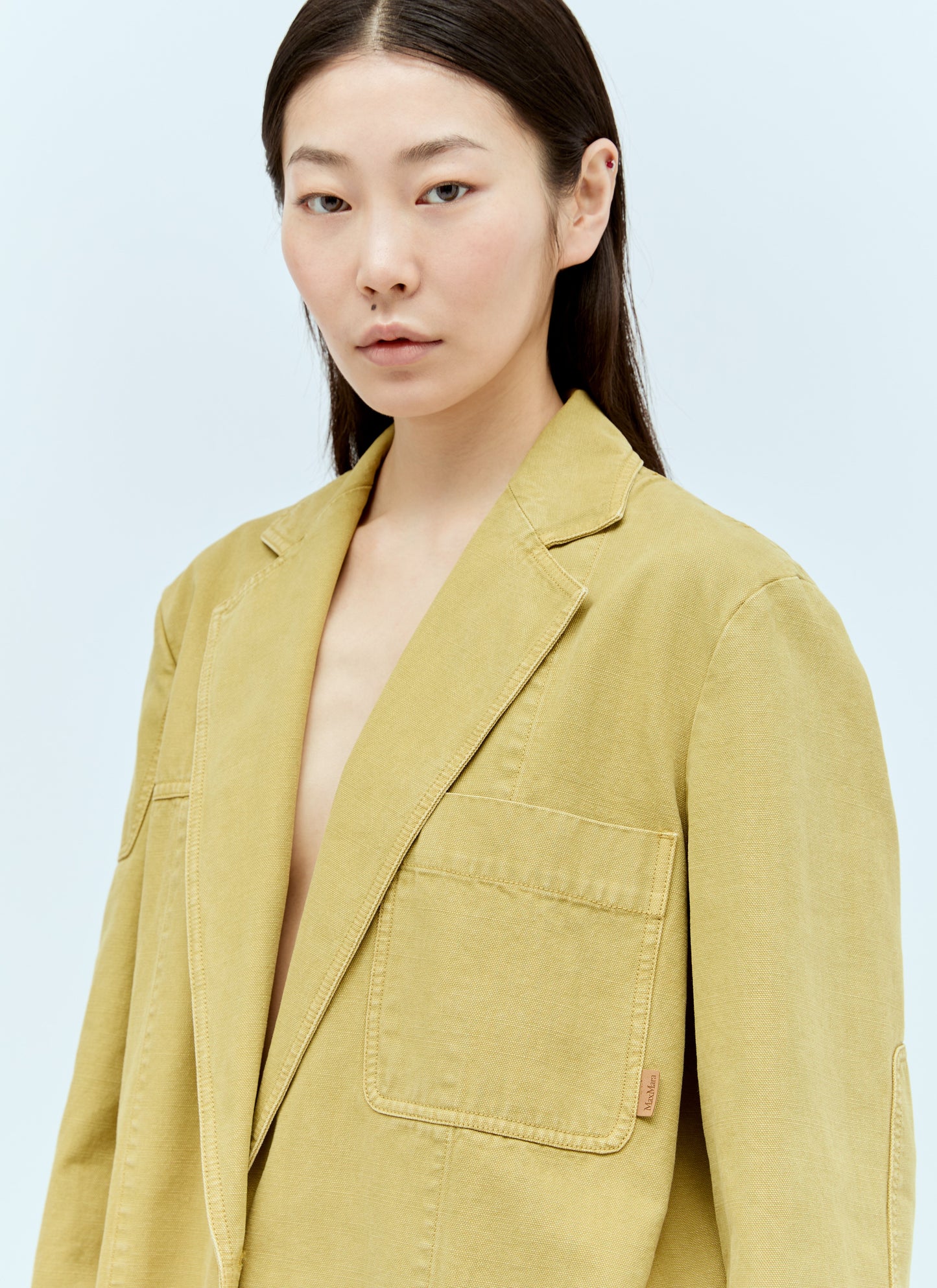 Max Mara Women Oversized Canvas Blazer MAX MARA