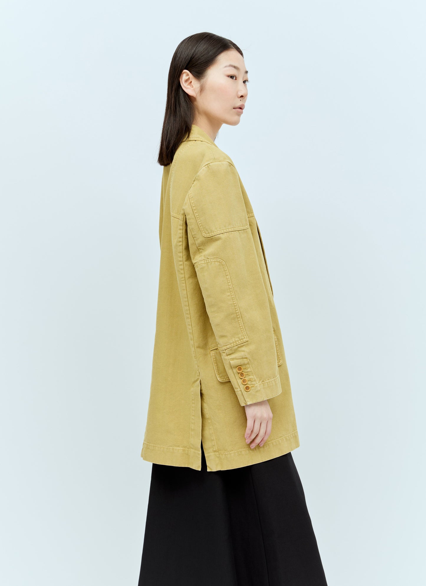 Max Mara Women Oversized Canvas Blazer MAX MARA