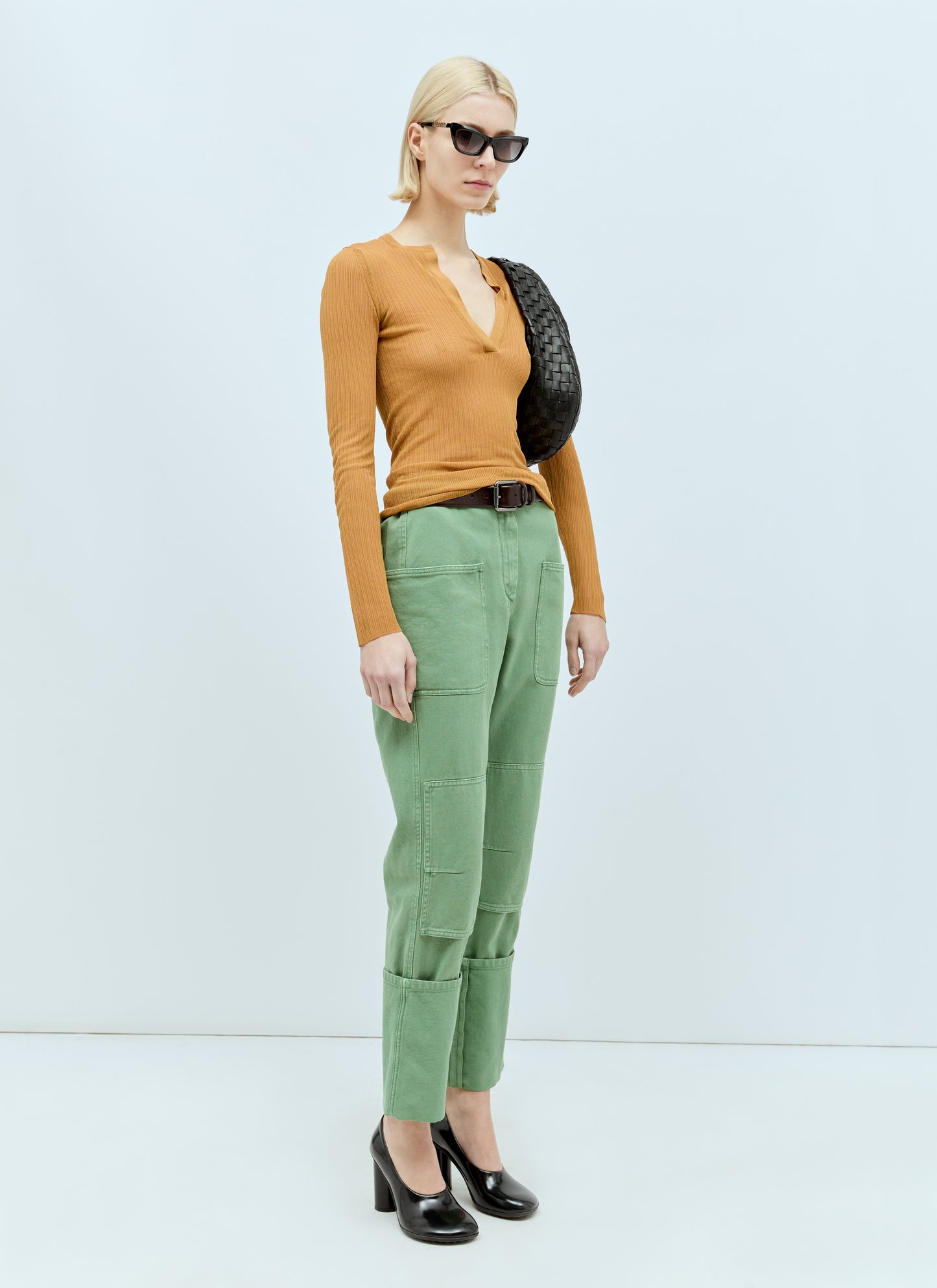 Max Mara Women Cotton Drill Pants MAX MARA