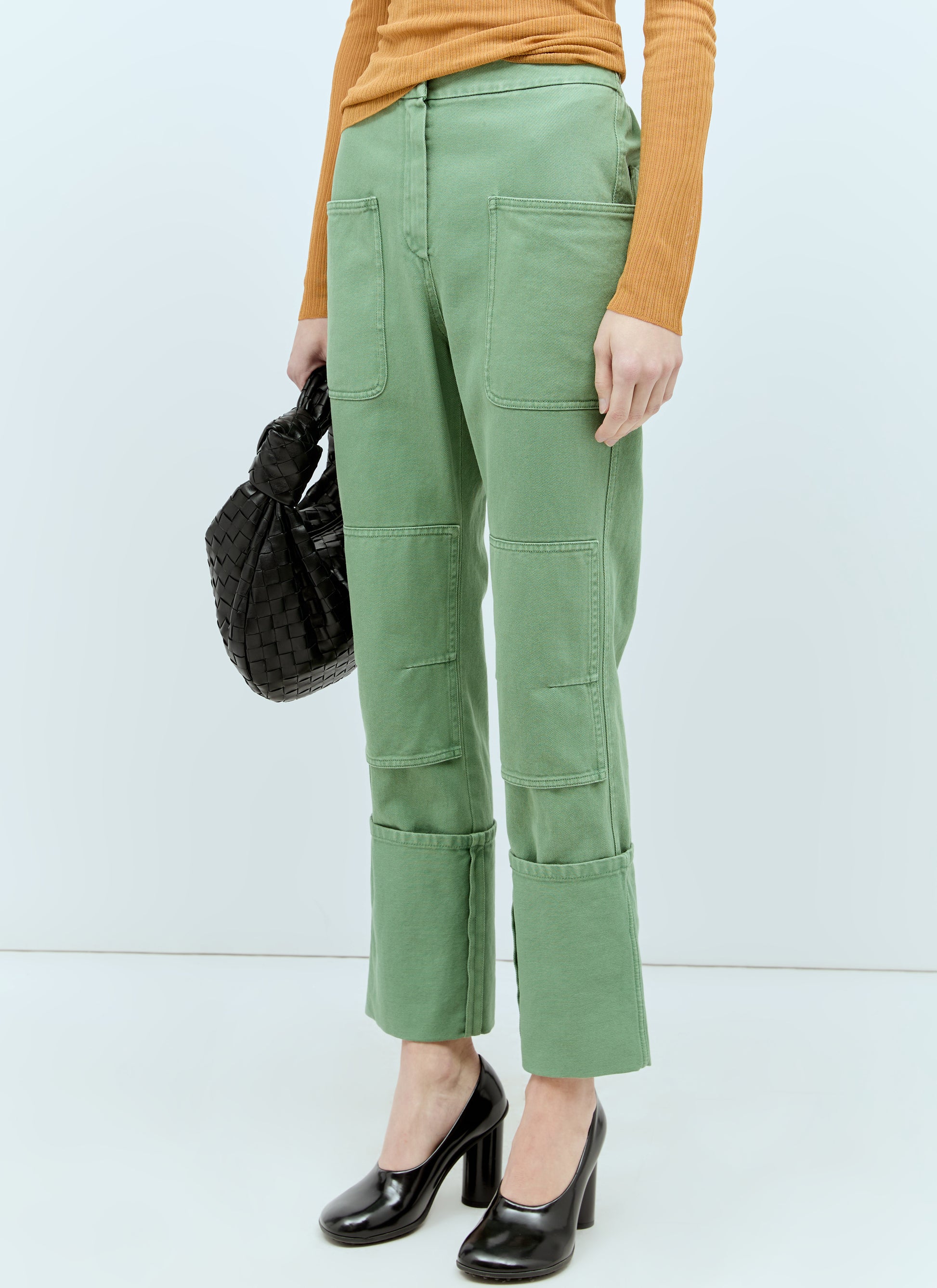 Max Mara Women Cotton Drill Pants MAX MARA