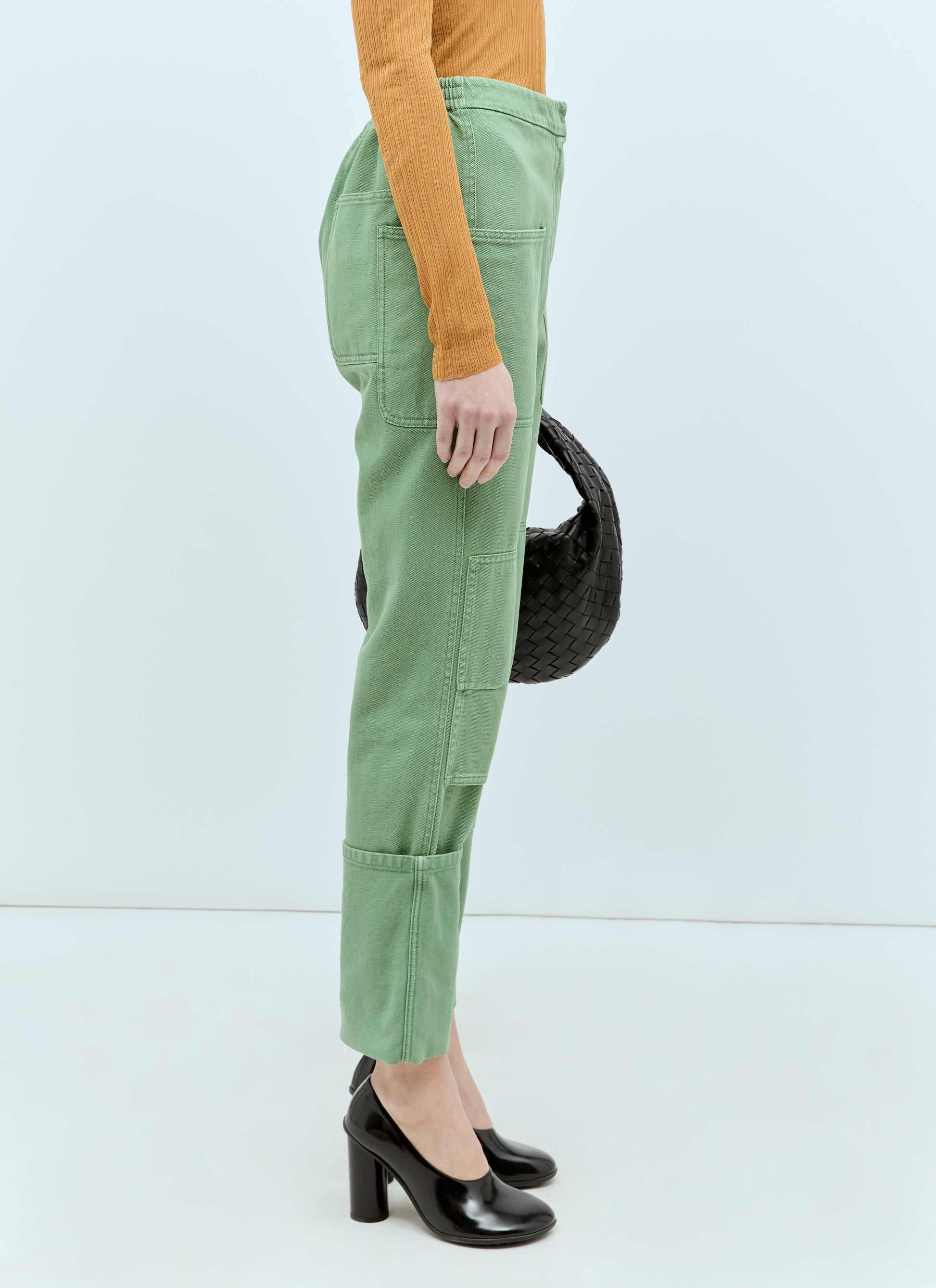 Max Mara Women Cotton Drill Pants MAX MARA