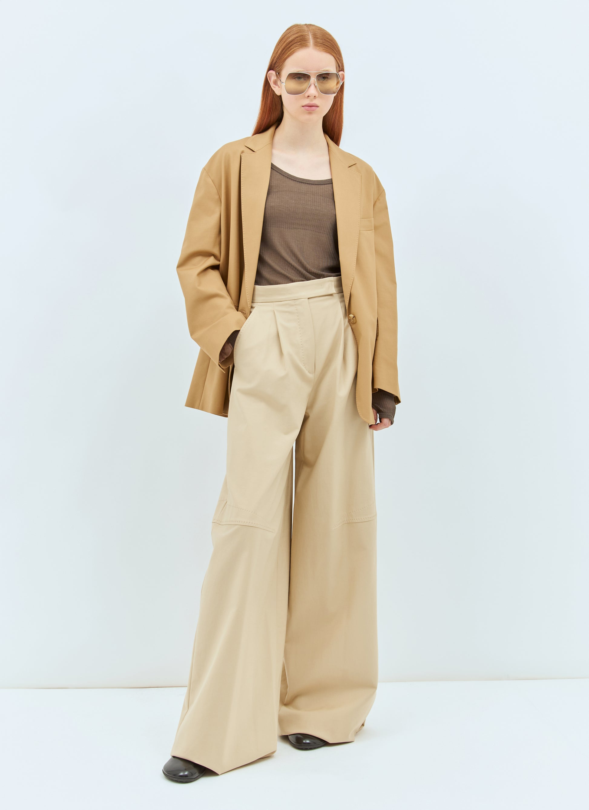 Max Mara Women Oversized Canvas Blazer MAX MARA