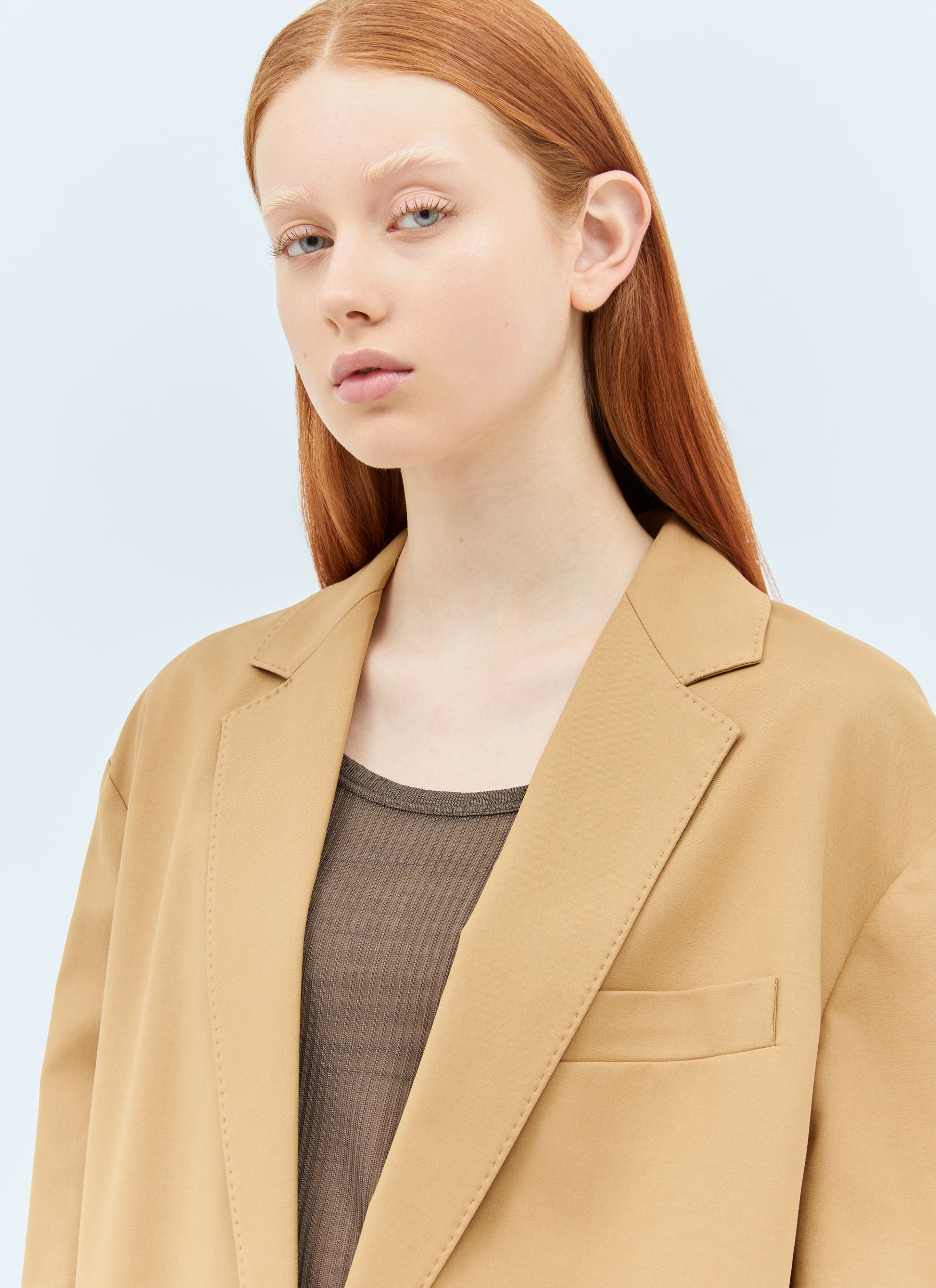 Max Mara Women Oversized Canvas Blazer MAX MARA