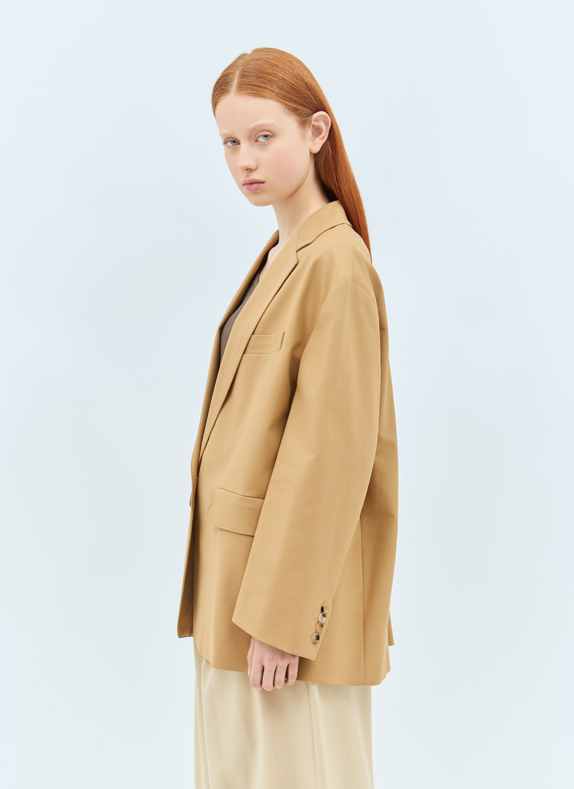 Max Mara Women Oversized Canvas Blazer MAX MARA