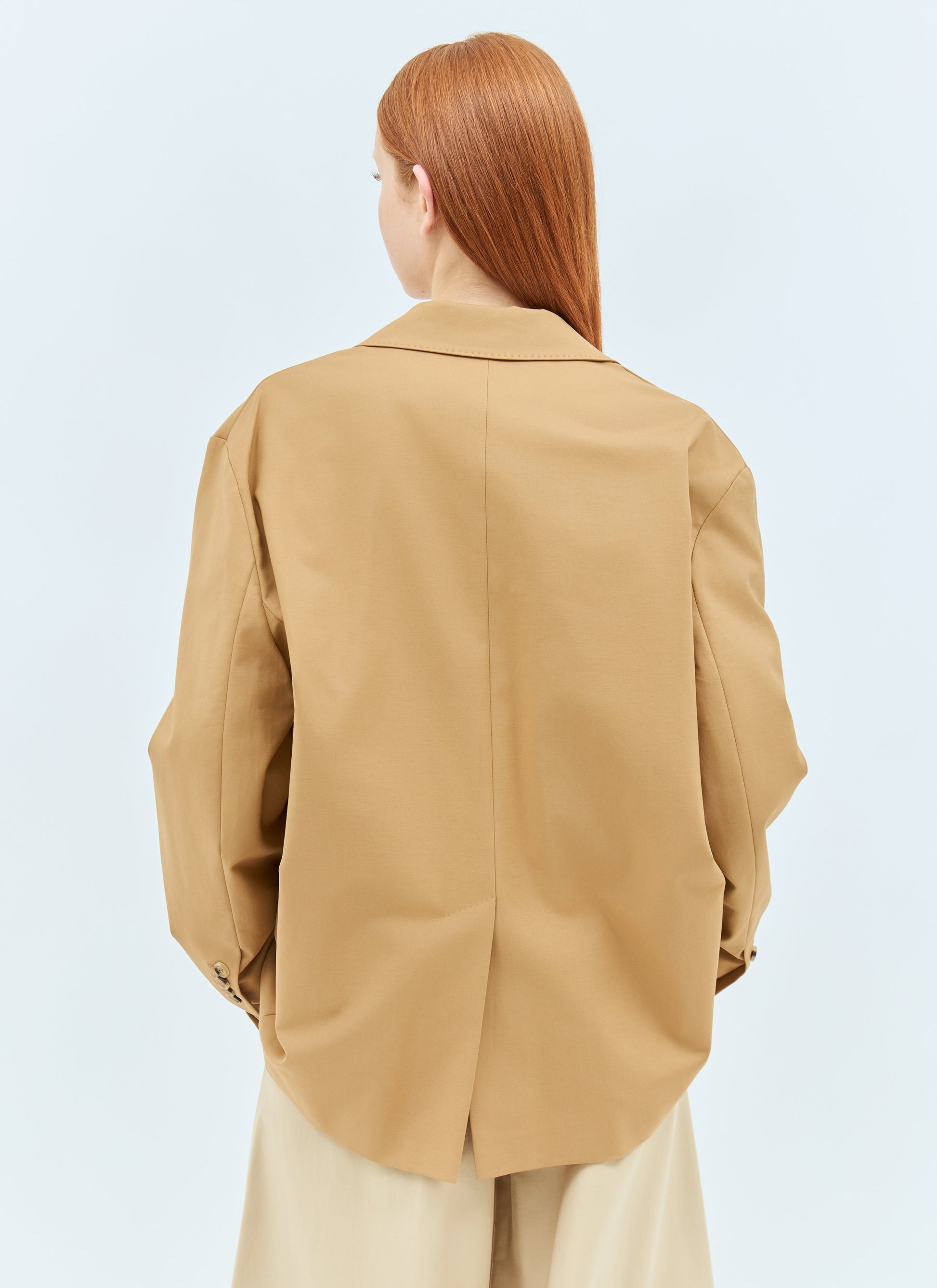 Max Mara Women Oversized Canvas Blazer MAX MARA