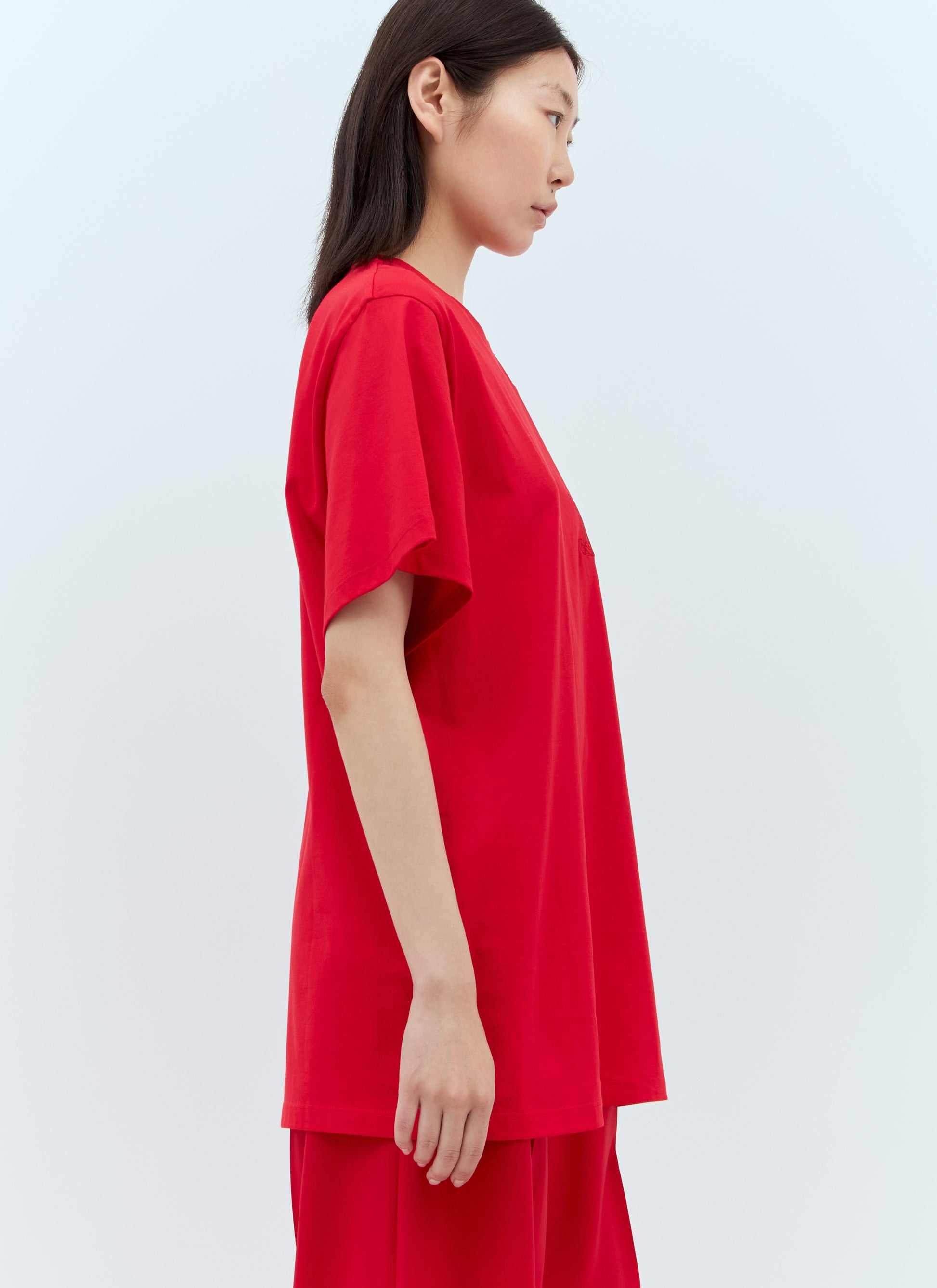Max Mara Women Logo Embroidery T-Shirt MAX MARA