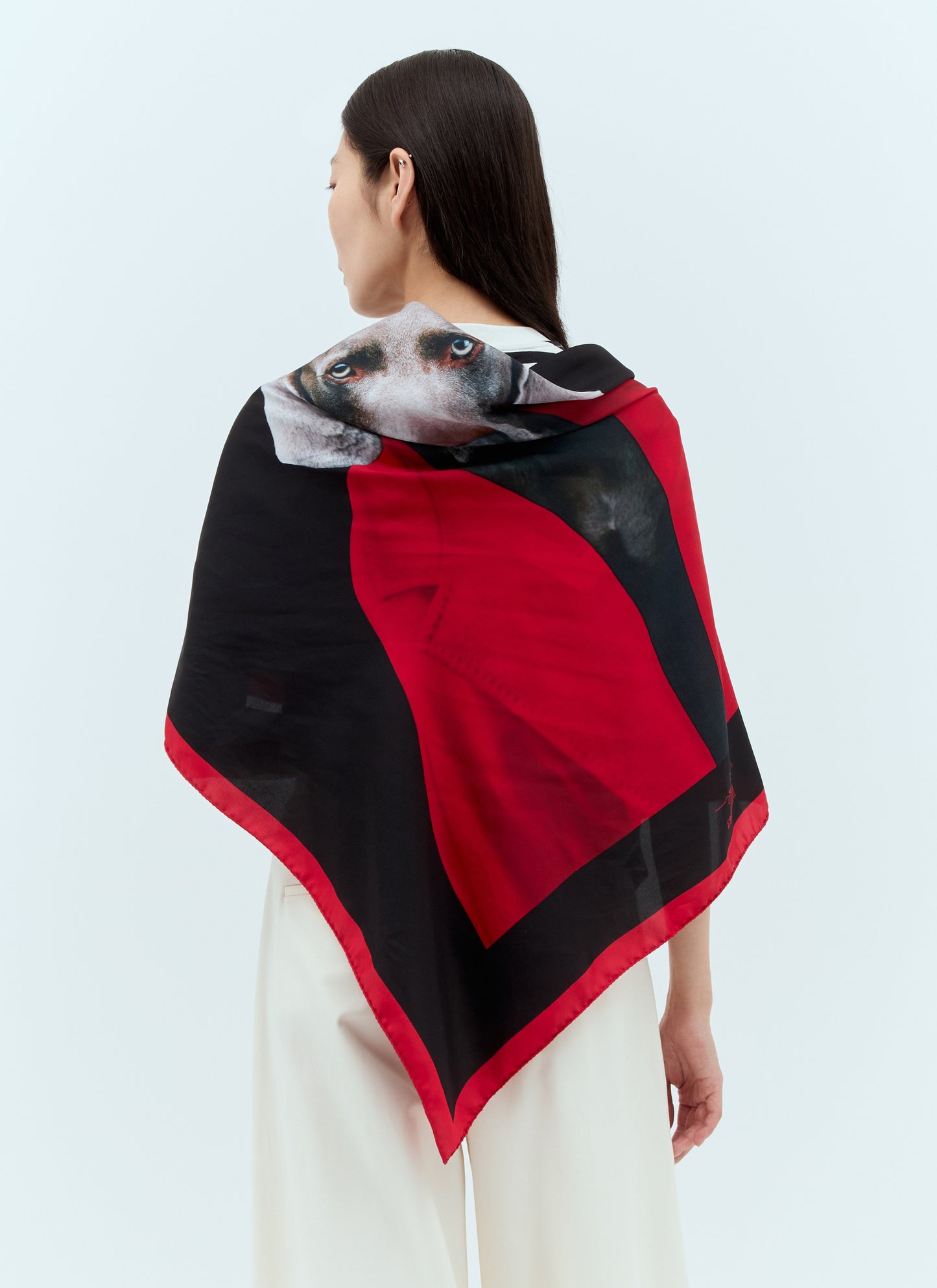 Max Mara Women Printed Silk Scarf MAX MARA