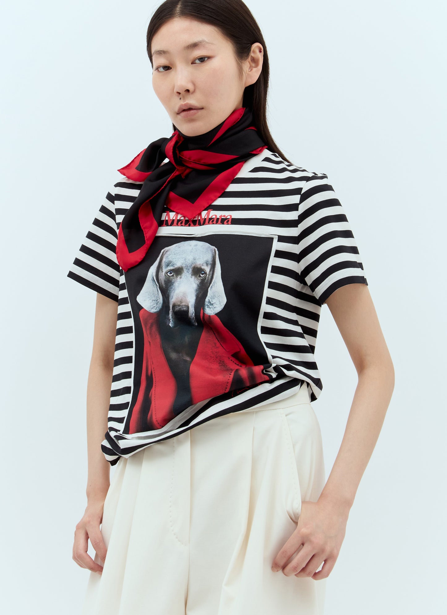 Max Mara Women Printed Silk Scarf MAX MARA