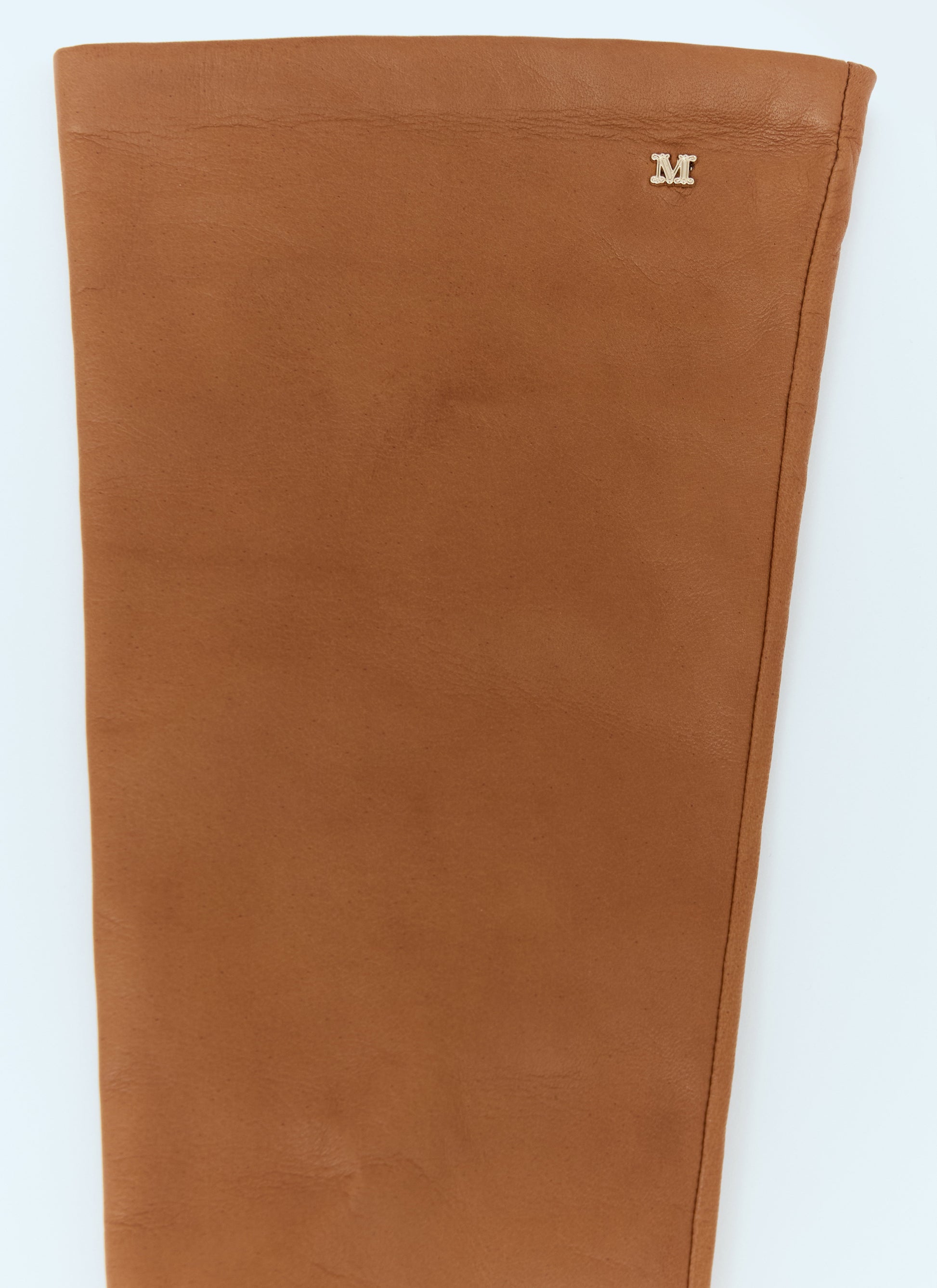 Max Mara Women Leather Gloves MAX MARA