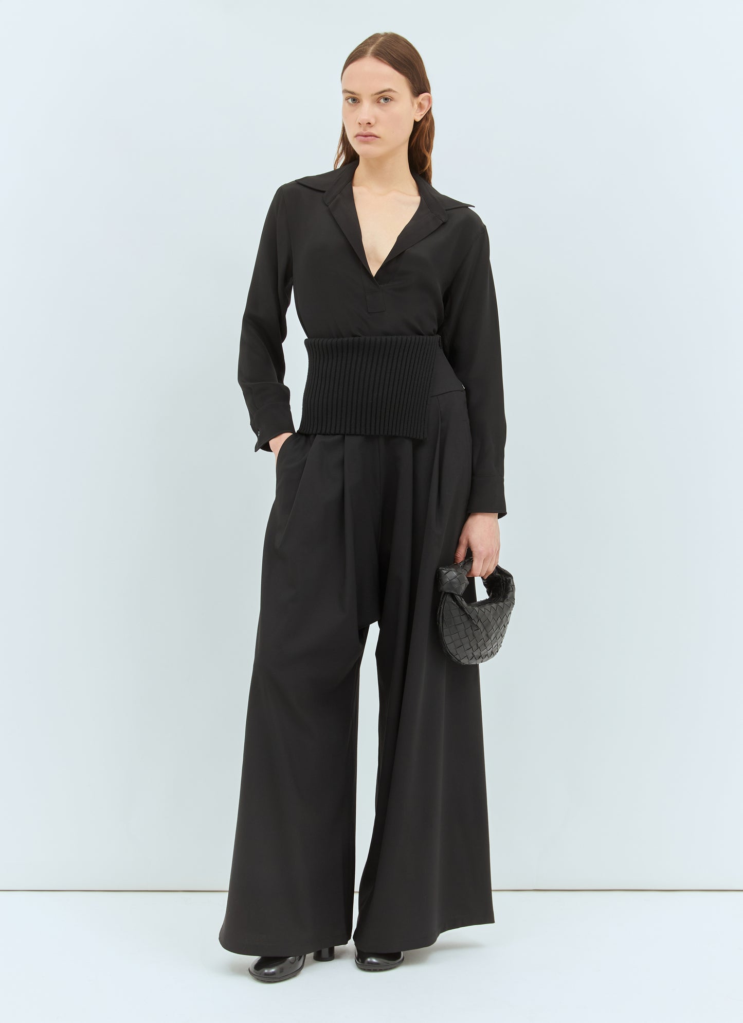 Max Mara Women Long Stretch Wool Pants MAX MARA