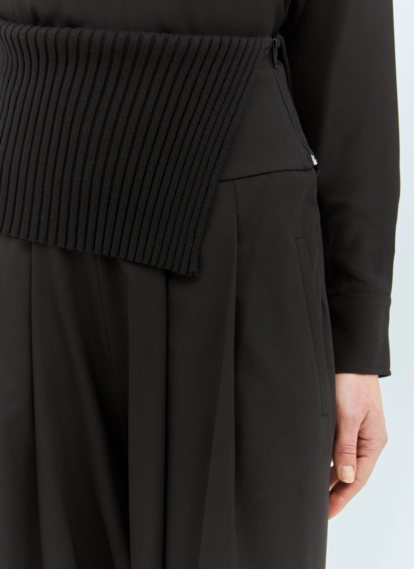 Max Mara Women Long Stretch Wool Pants MAX MARA