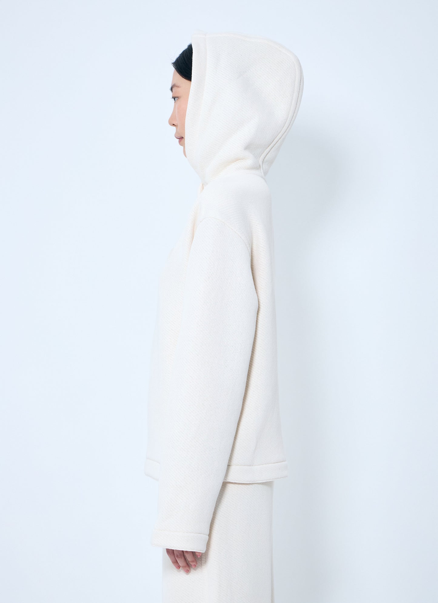 Max Mara Women Logo Embroidery Hooded Sweatshirt MAX MARA