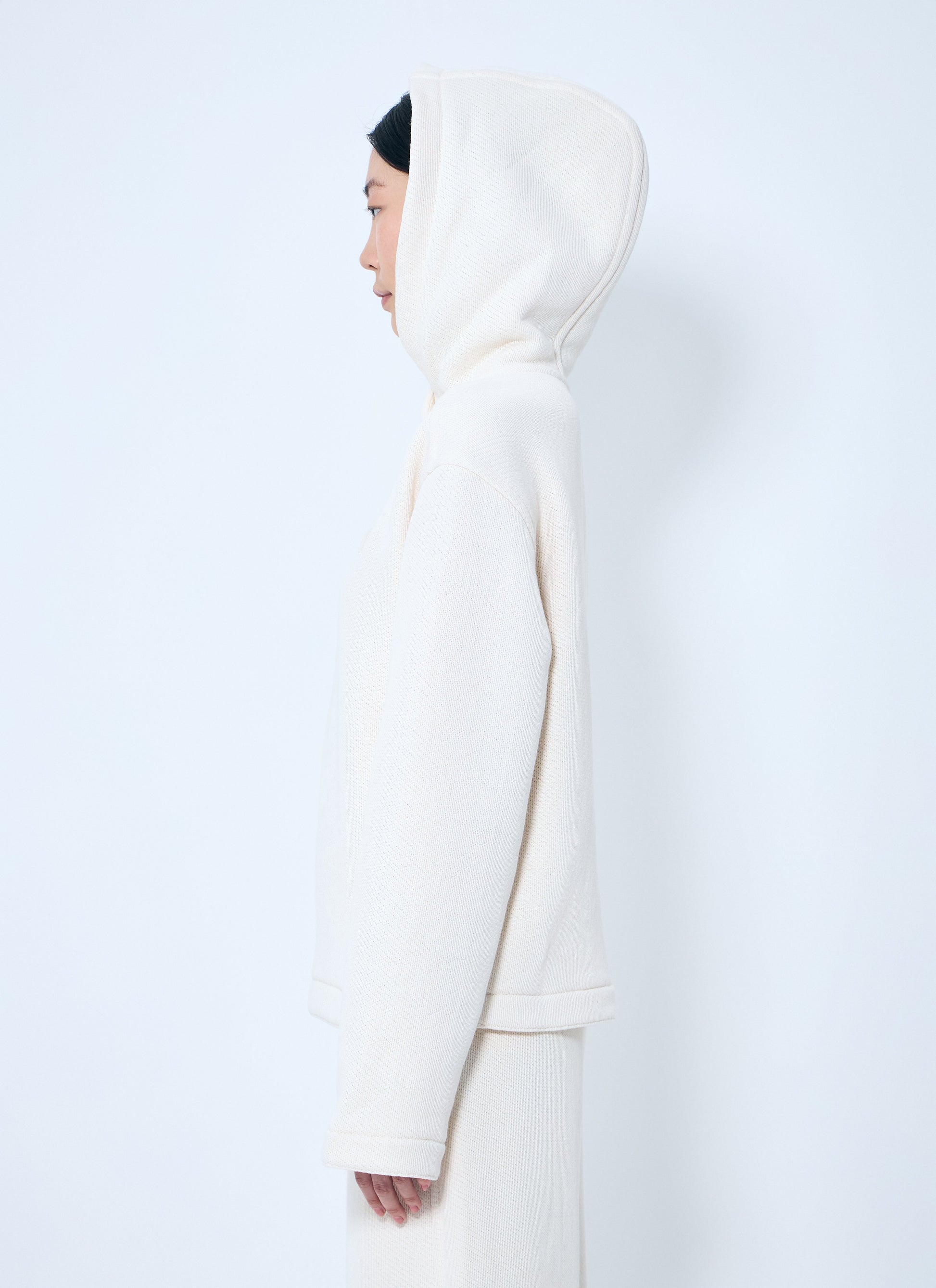 Max Mara Women Logo Embroidery Hooded Sweatshirt MAX MARA