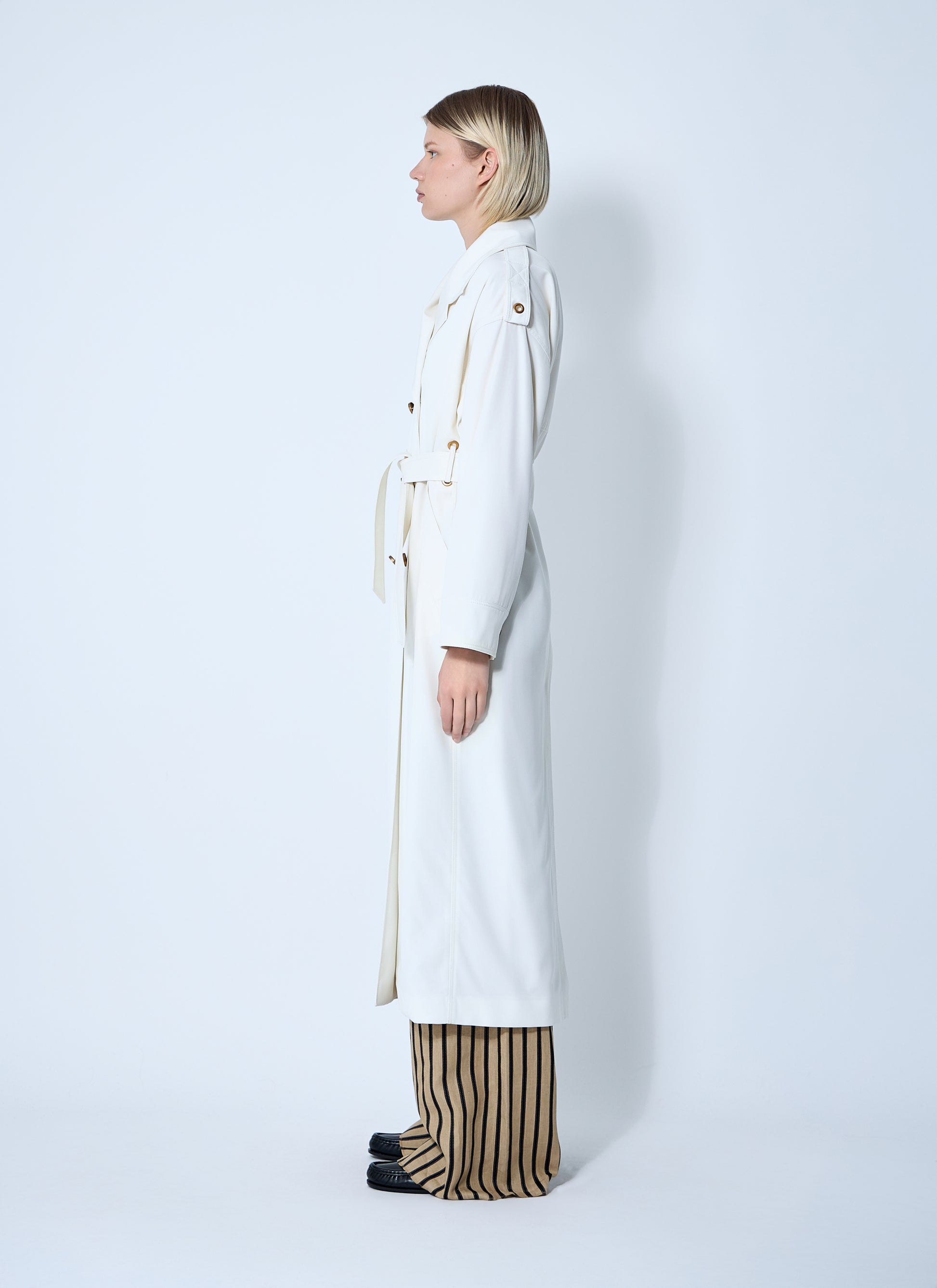 Max Mara Women Water-Repellent Garbardine Trench Coach MAX MARA
