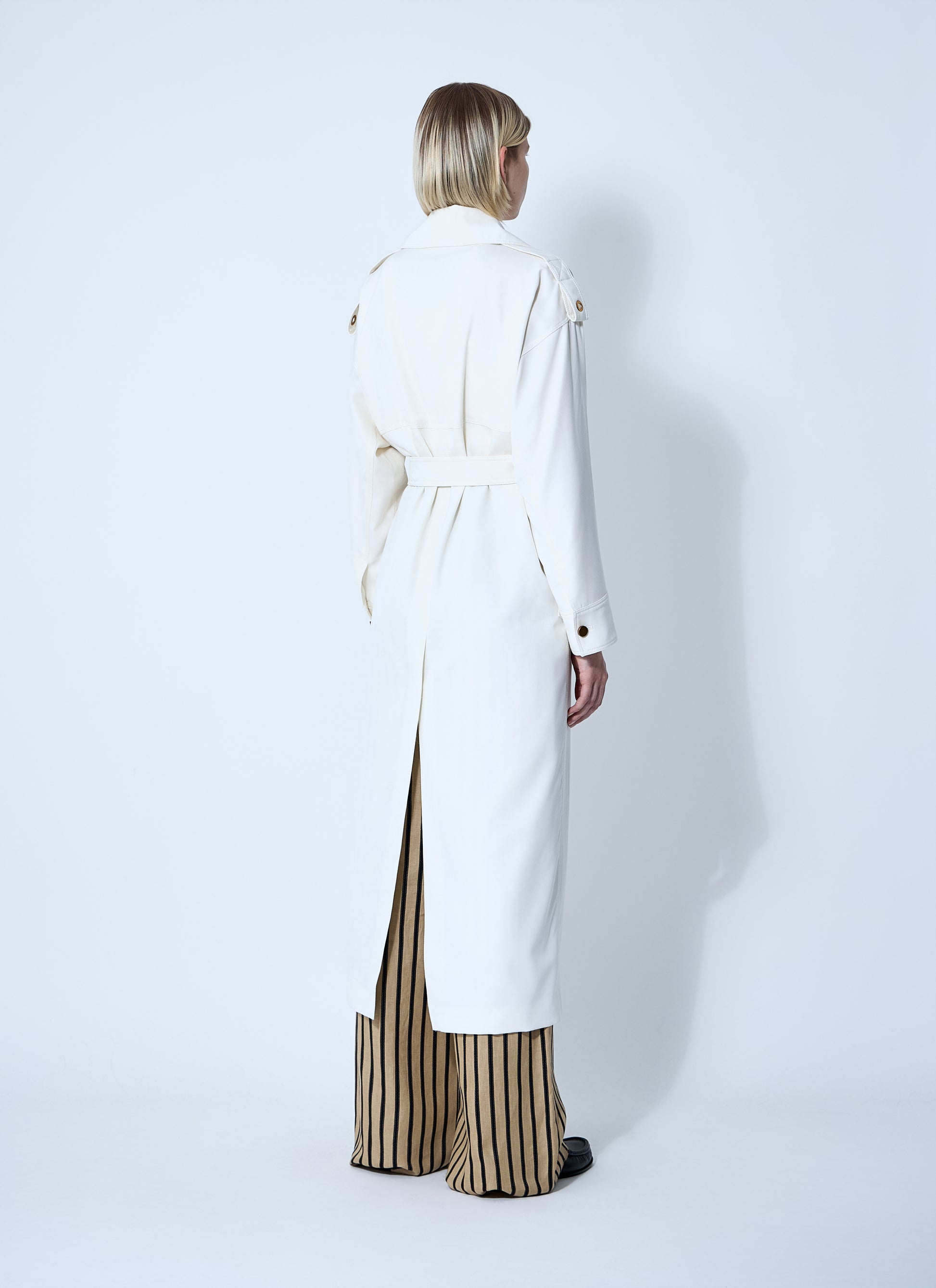 Max Mara Women Water-Repellent Garbardine Trench Coach MAX MARA
