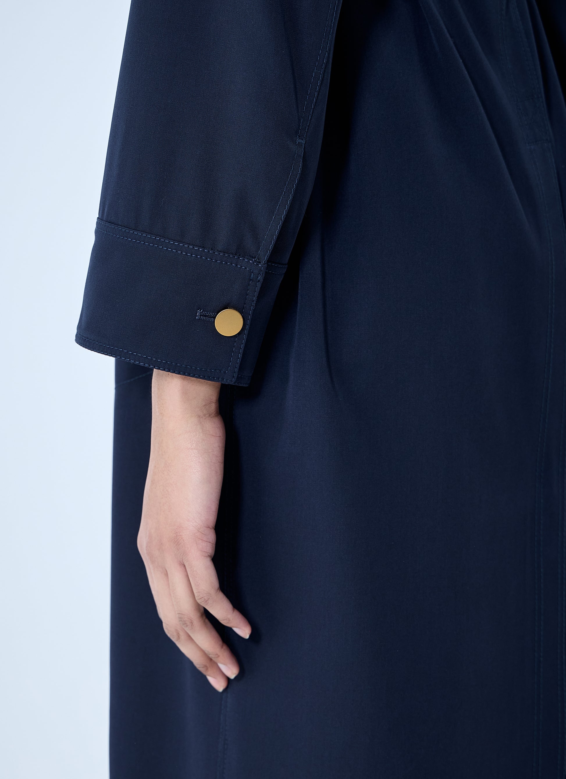 Max Mara Women Gabardine Wool Coat MAX MARA