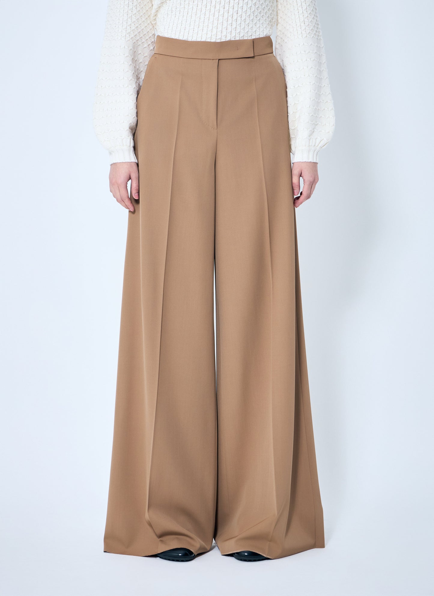 Max Mara Women Gabardine Wool Pants MAX MARA