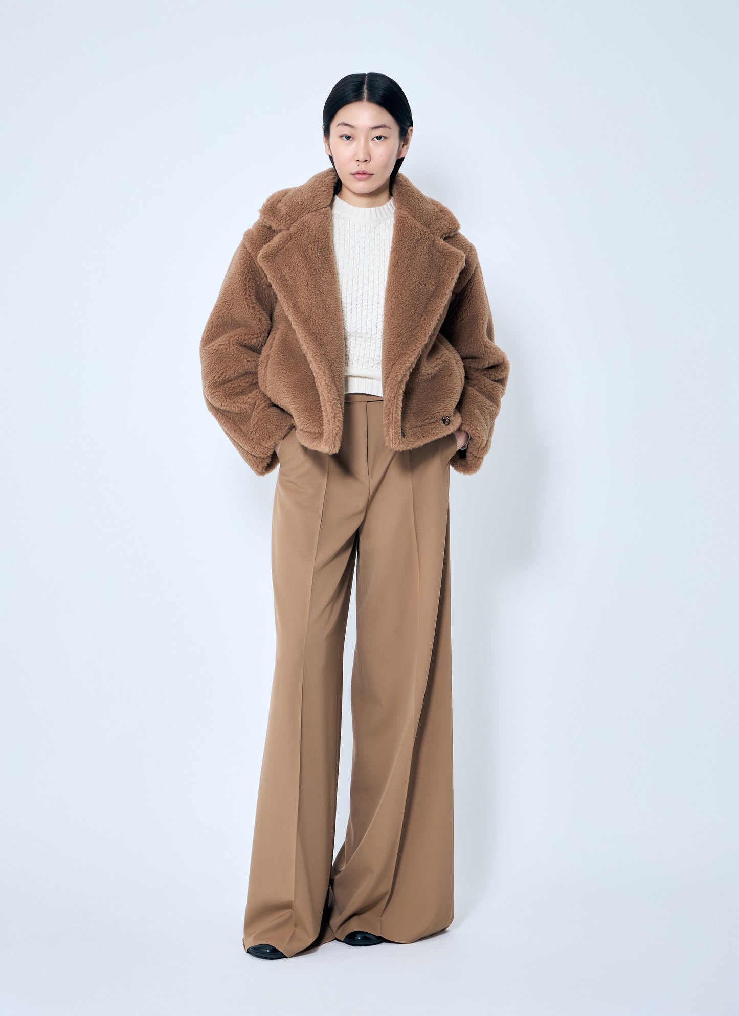 Max Mara Women Gabardine Wool Pants MAX MARA