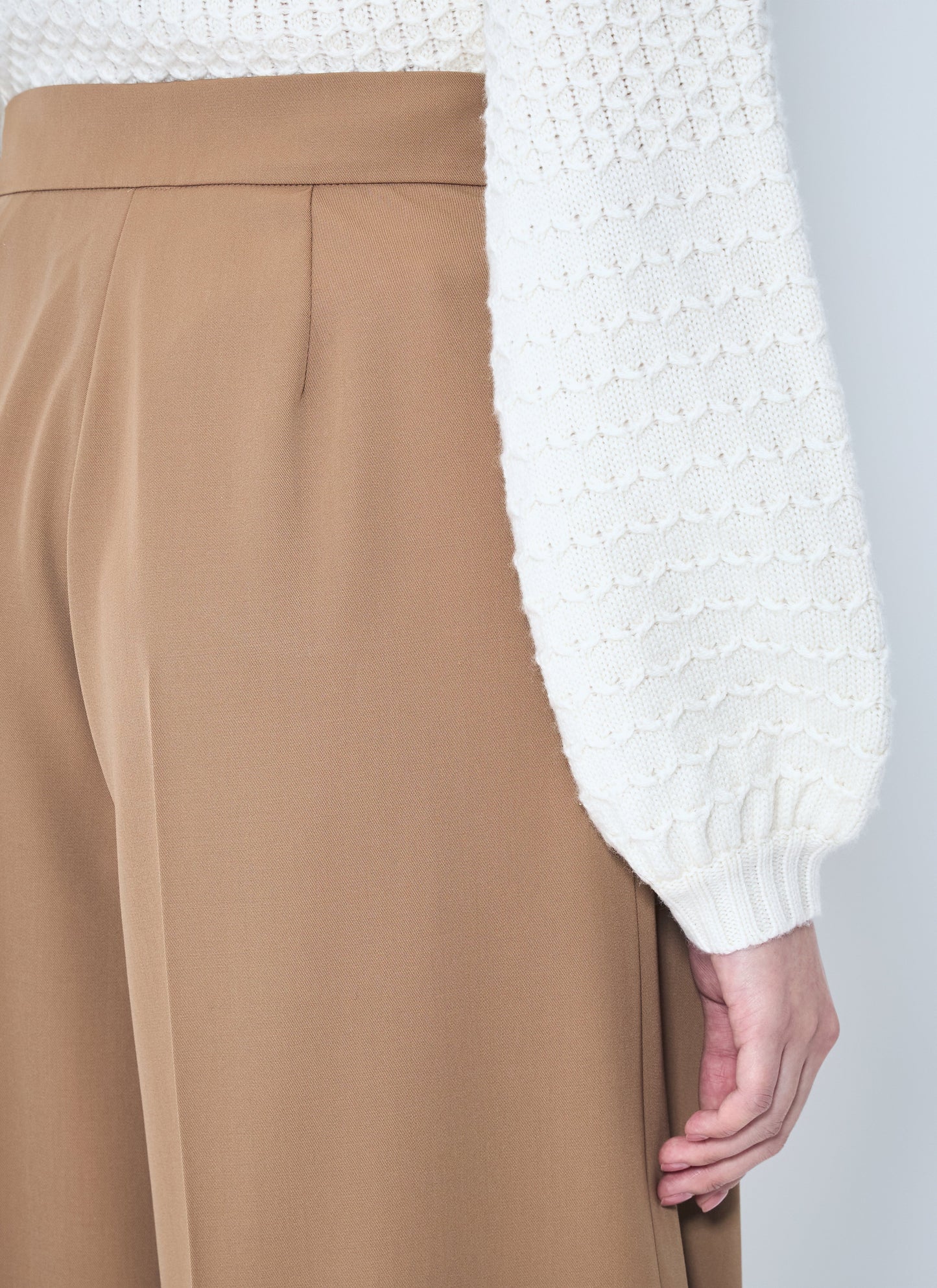 Max Mara Women Gabardine Wool Pants MAX MARA
