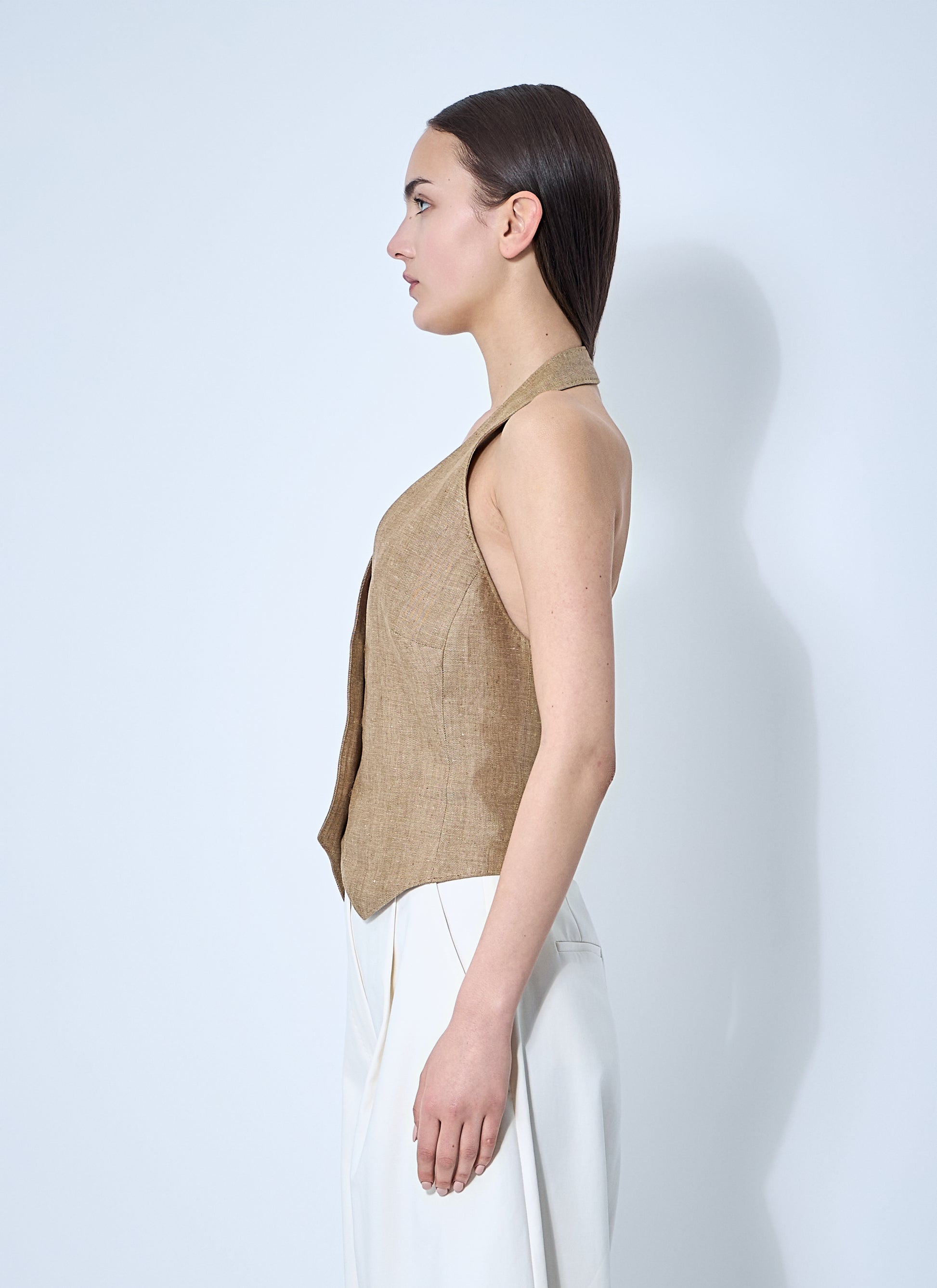 Max Mara Women Sauro Halterneck Waistcoat MAX MARA