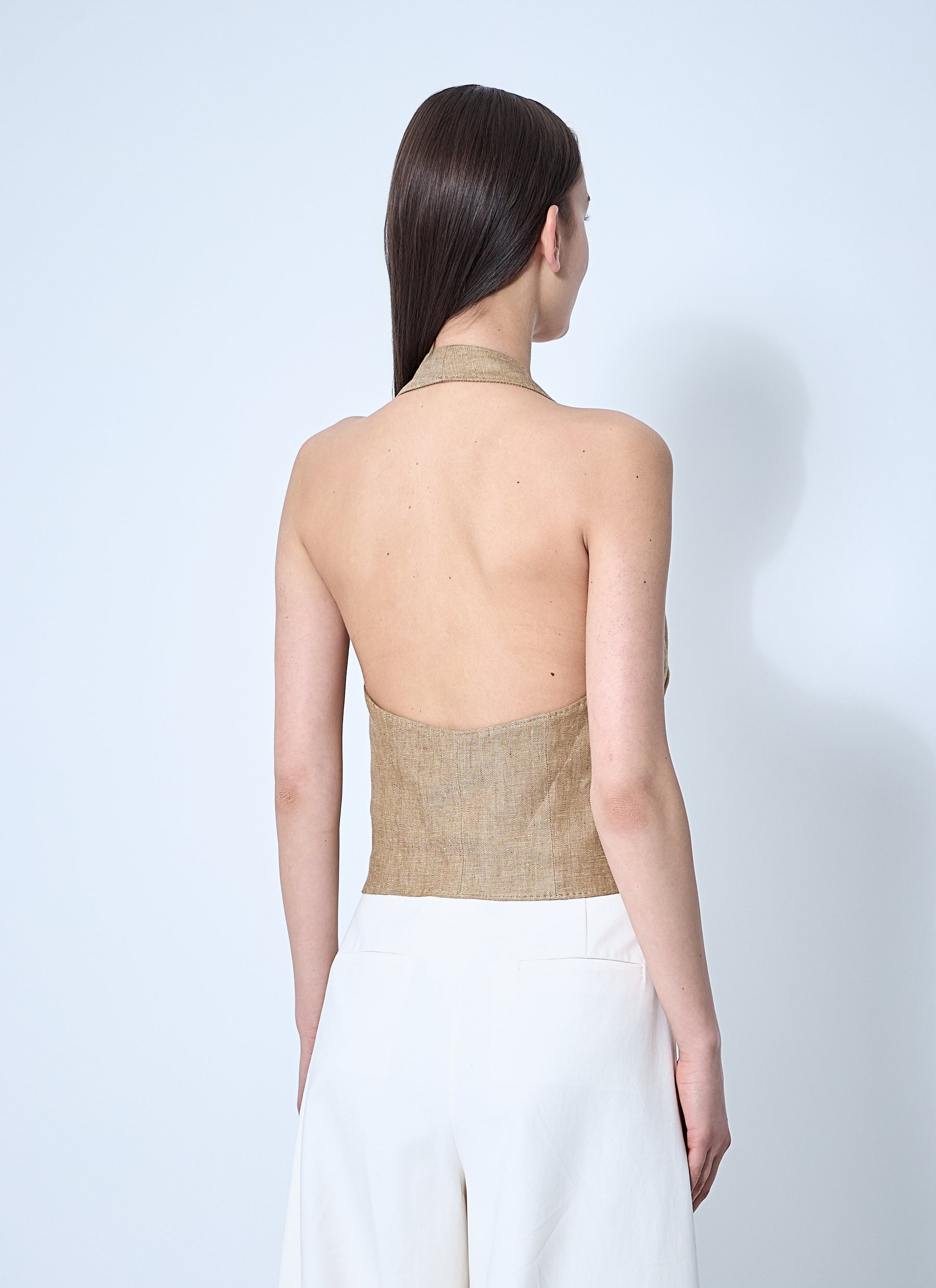 Max Mara Women Sauro Halterneck Waistcoat MAX MARA