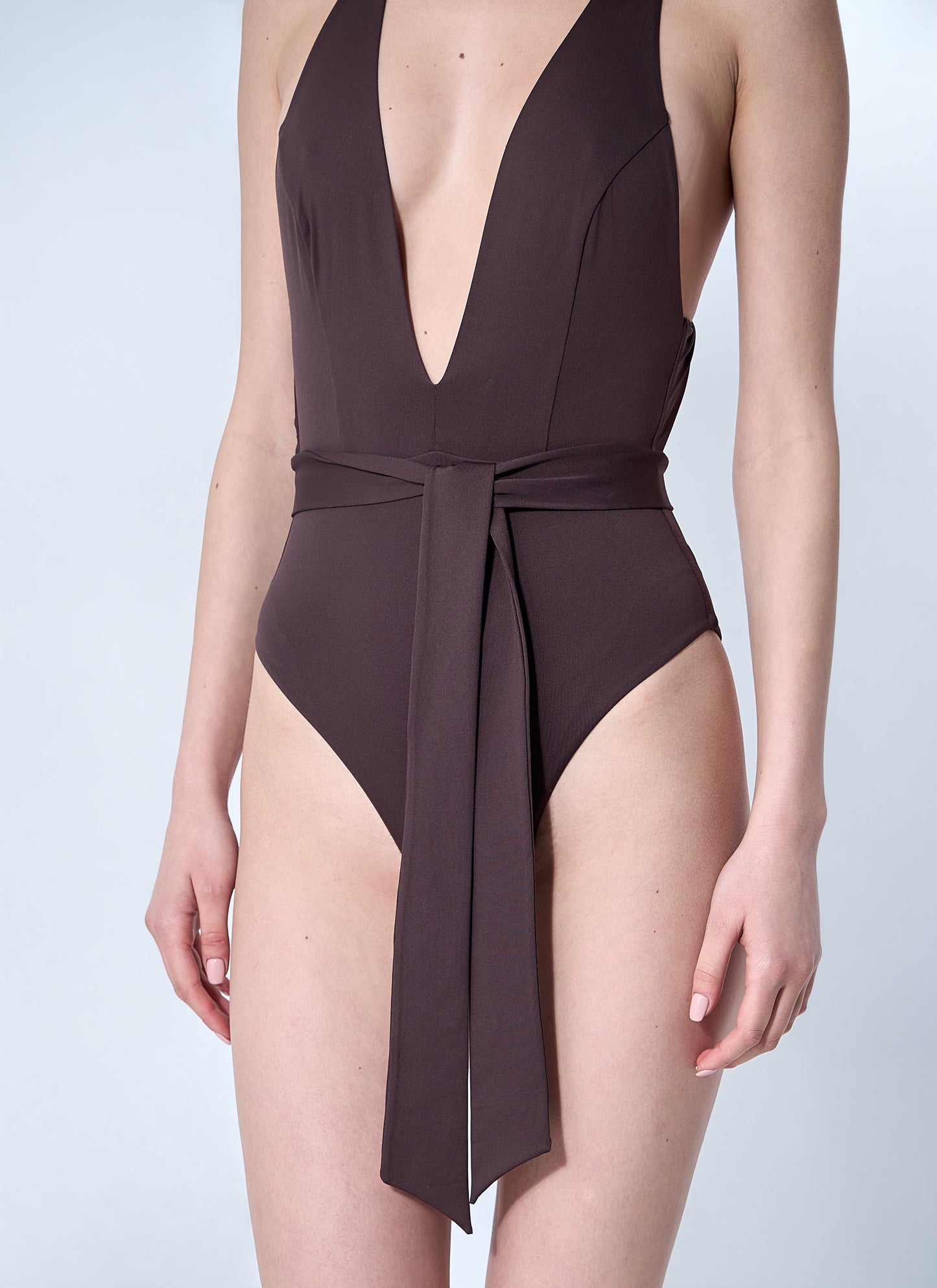 Max Mara Women Cristel Belted Swimsuit MAX MARA
