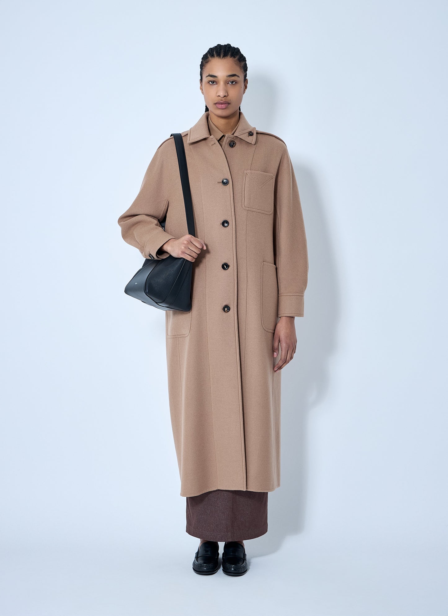 Max Mara Women Wool-And-Cashmere-Blend Coat MAX MARA